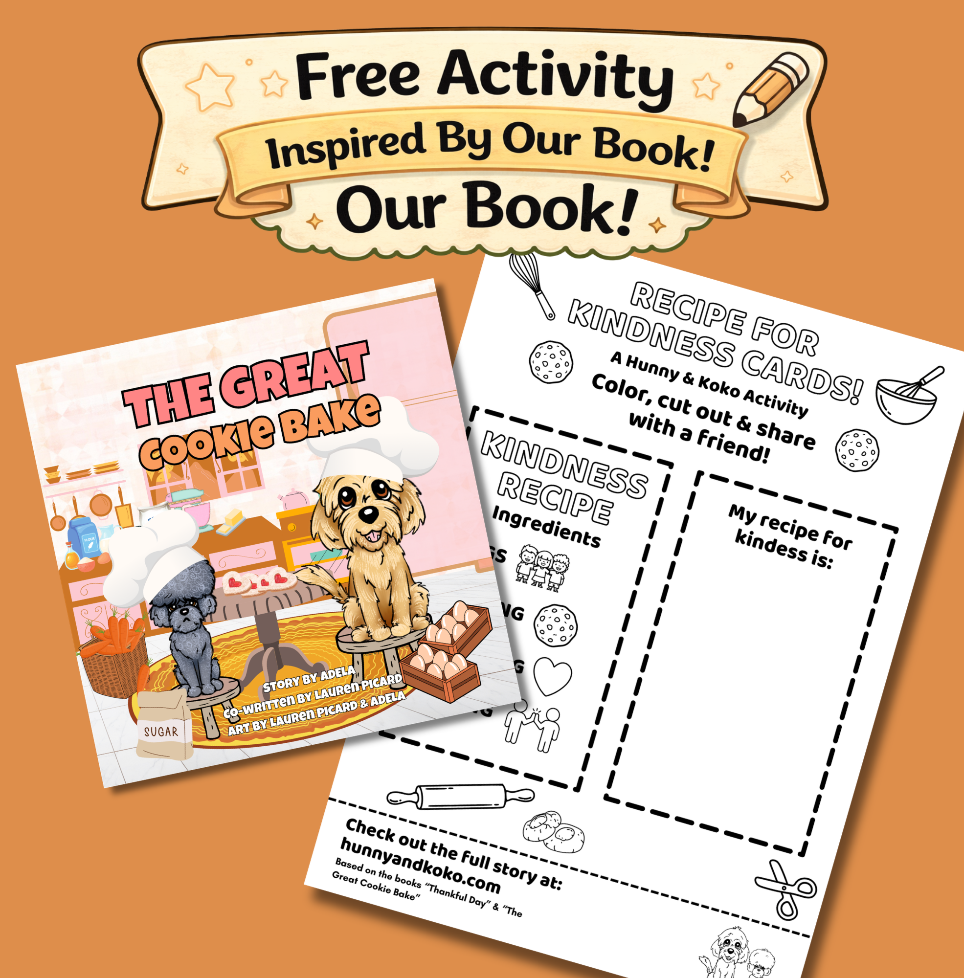 Bake like a pro! Write down your favorite recipe and share it with a friend.