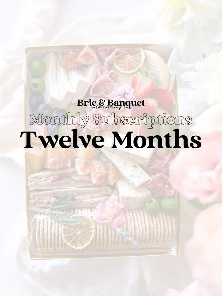 Subscription Delivery Monthly Subscription Grazing Charcuterie Box Calgary Cheese Wine Beer ...
