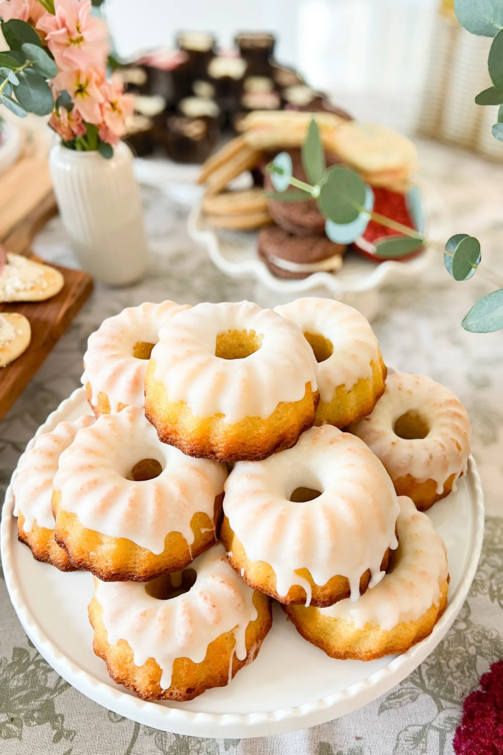 Lemon gluten-free Bundt cake for weddings and showers, Calgary