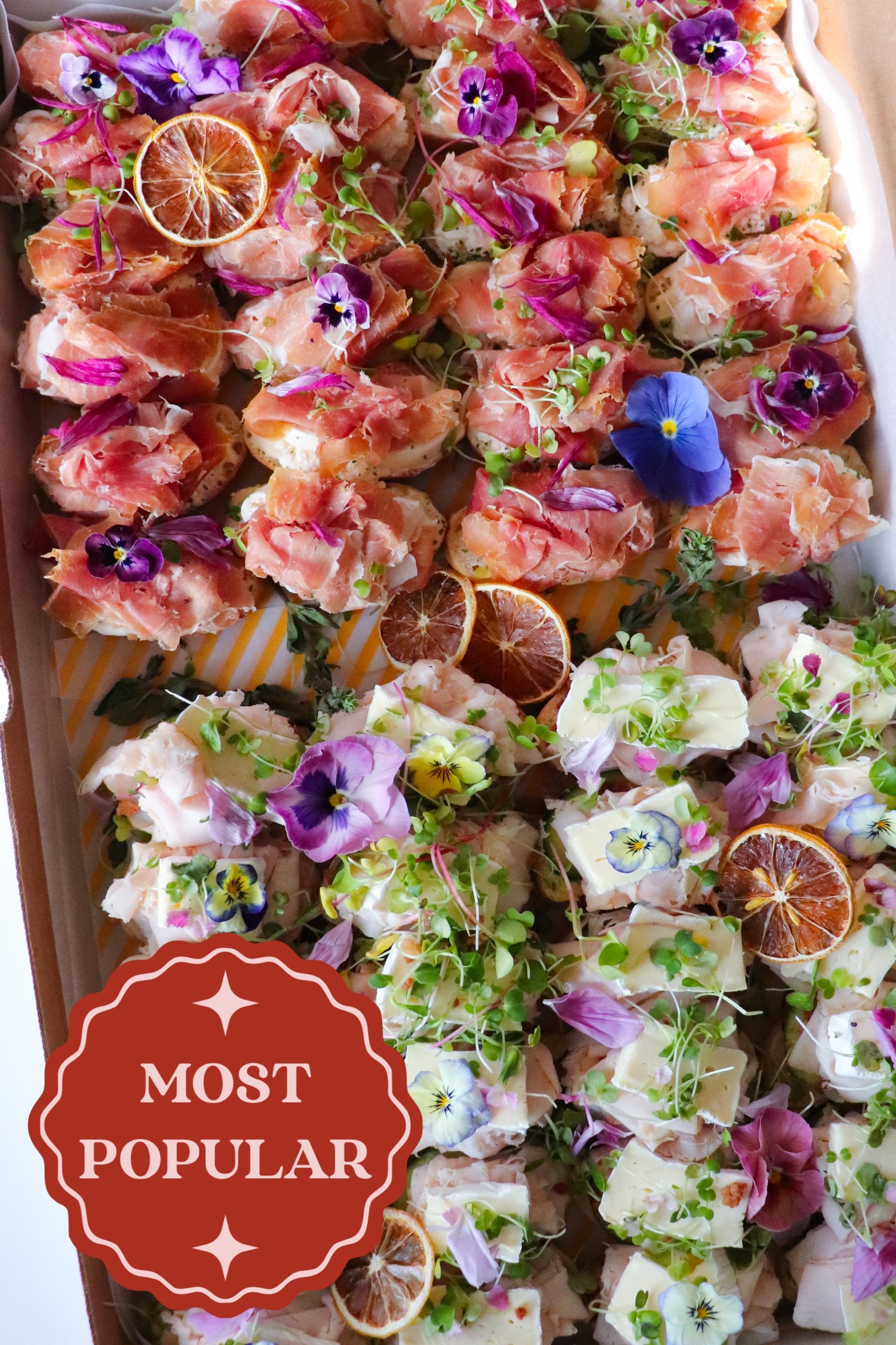 Petite Tartines | Open-Faced Tea Sandwiches