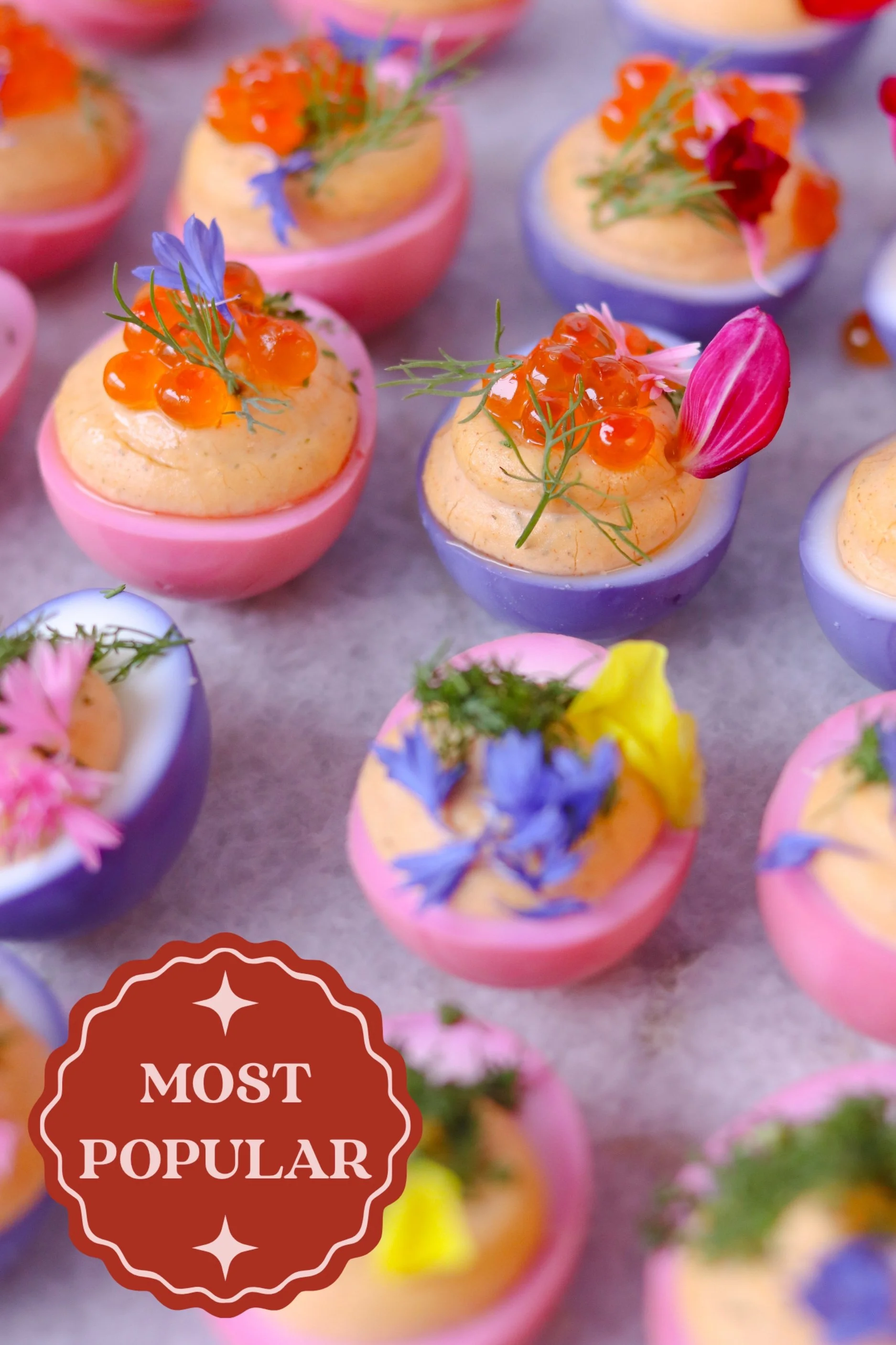 Luxury Devilled Eggs {4 Styles}