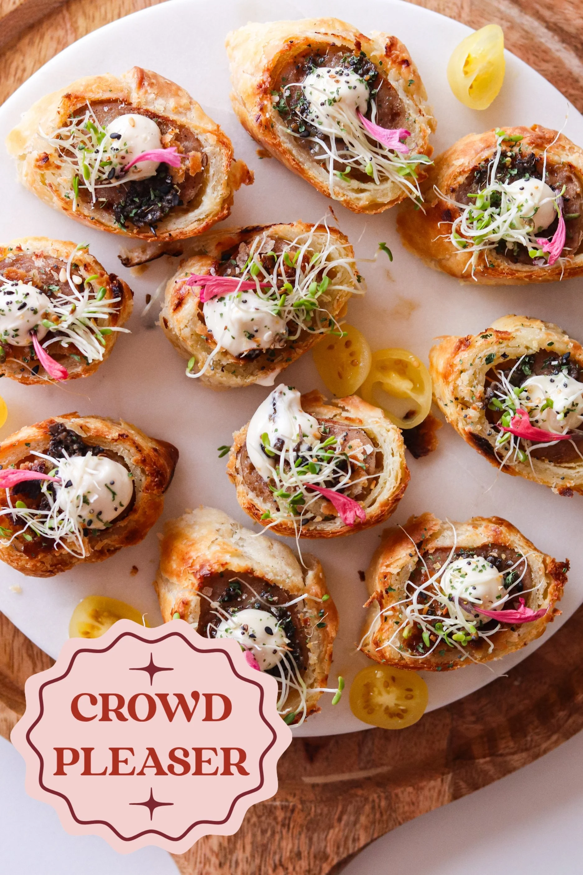 Truffle Sausage Roll Bites