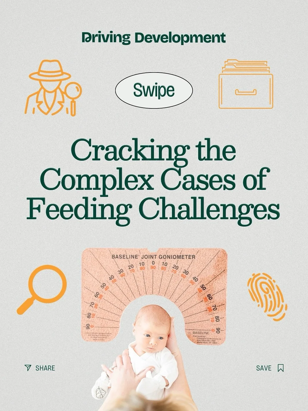 CSI: Baby Feeding Edition 

Complex feeding challenges that require the help of a wider array of experts aren&rsquo;t always a &ldquo;quick fix.&rdquo; Sometimes the real clues hide in the mouth, the body, or the way everything works together.

That&