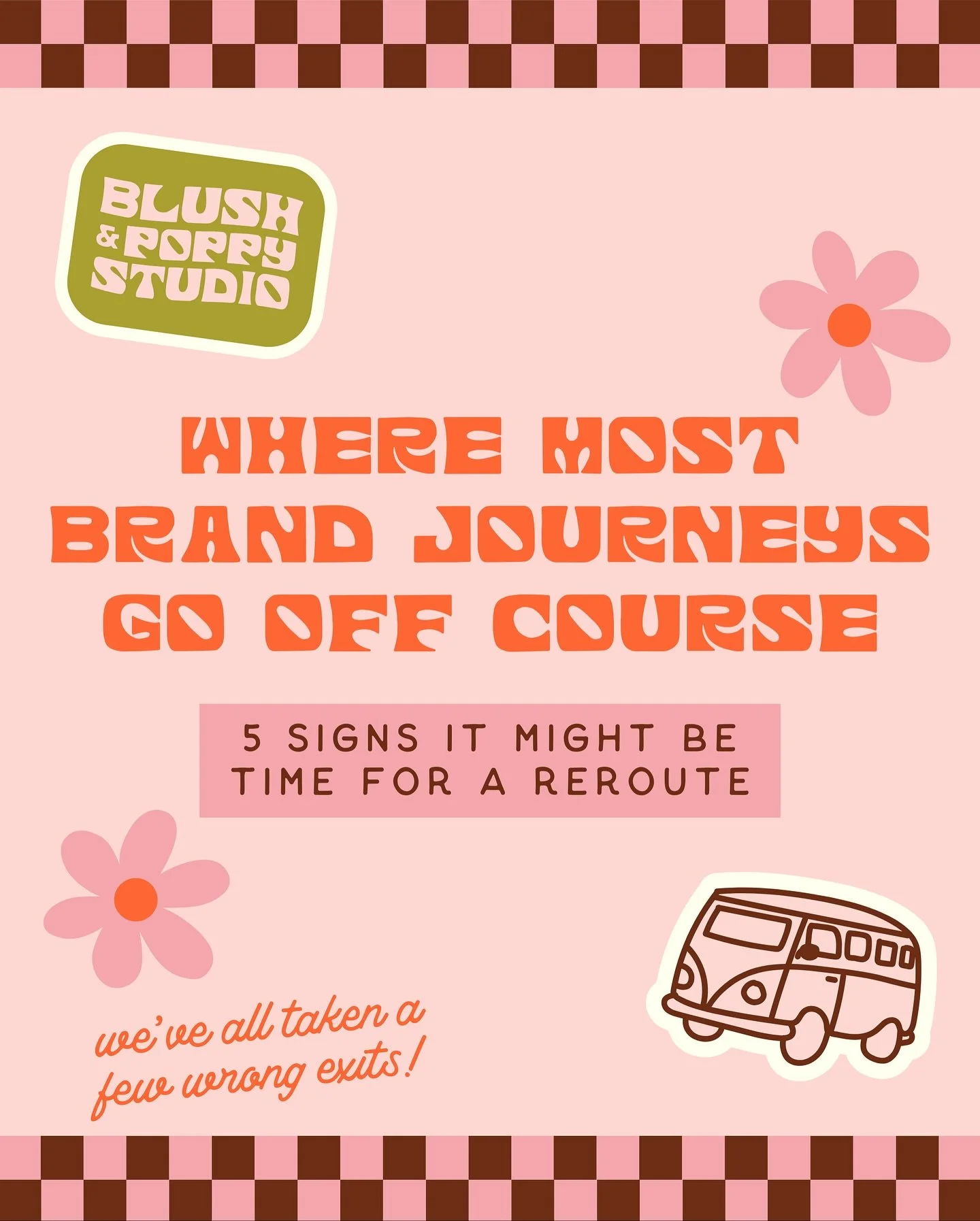 Feeling like your brand&rsquo;s taken a few wrong turns? 🚧

Maybe you&rsquo;ve grown and evolved but your branding hasn&rsquo;t caught up. Or your visuals and messaging feel all over the place. Maybe you&rsquo;ve even lost a bit of confidence showin