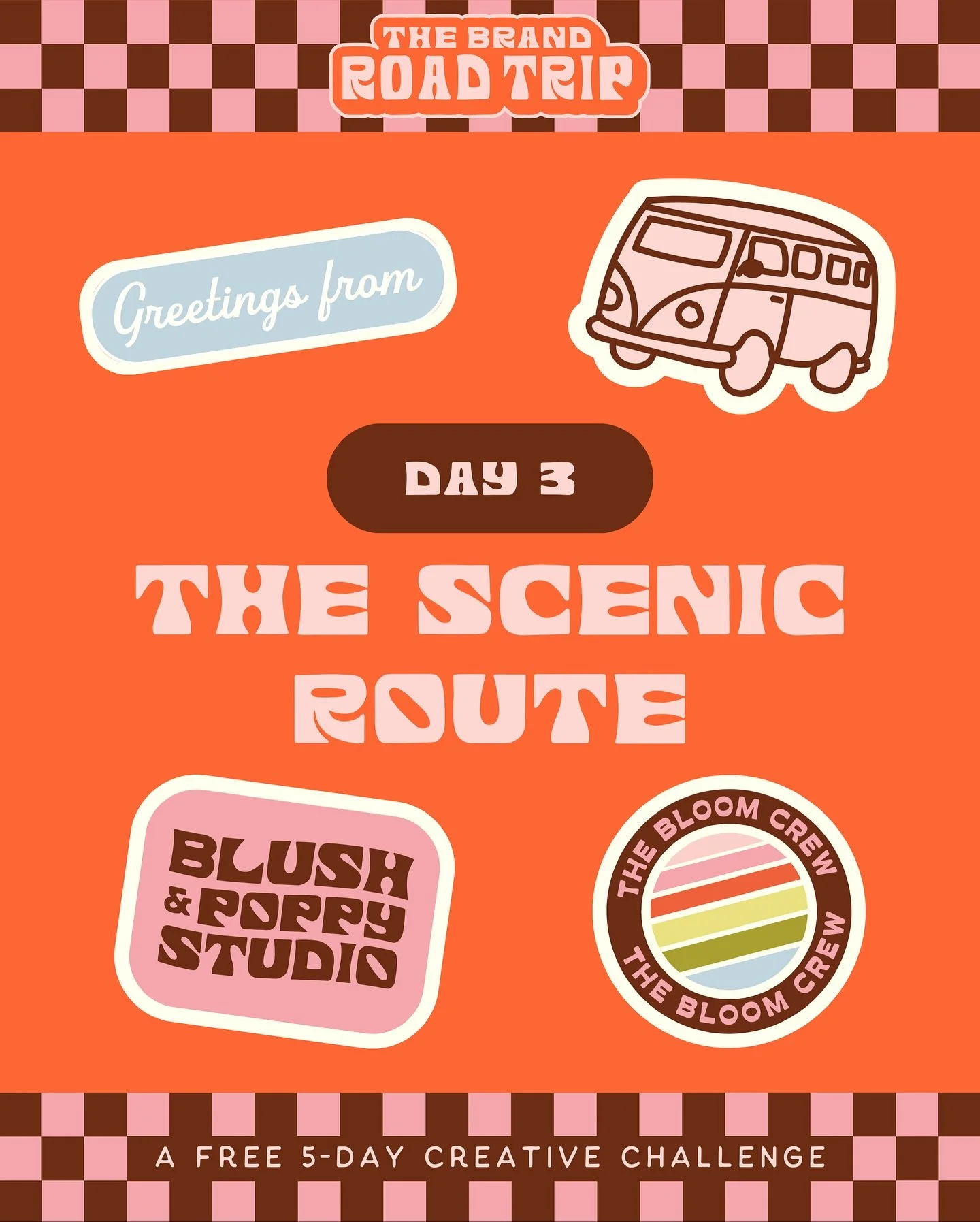 We&rsquo;ve officially arrived at The Scenic Route for Day 3 of The Brand Road Trip! 🚌🌸

Yesterday, we refuelled with your why &mdash; today, we&rsquo;re mapping out who you&rsquo;re creating all of this for: your dream clients 💕

Because when you