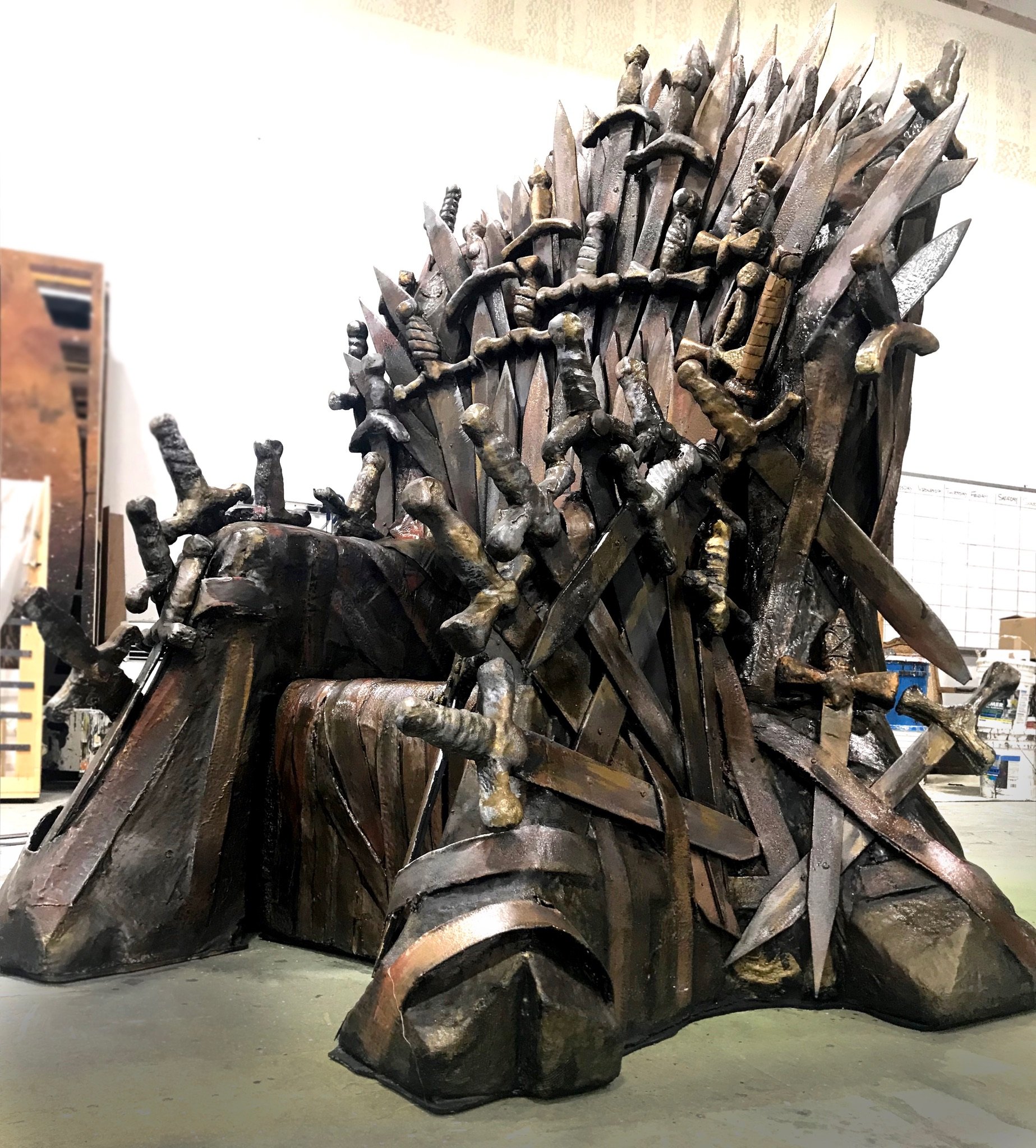 Gave this throne an upgrade.
Taste of Thrones Dinner Party at 25 Lusk in SF