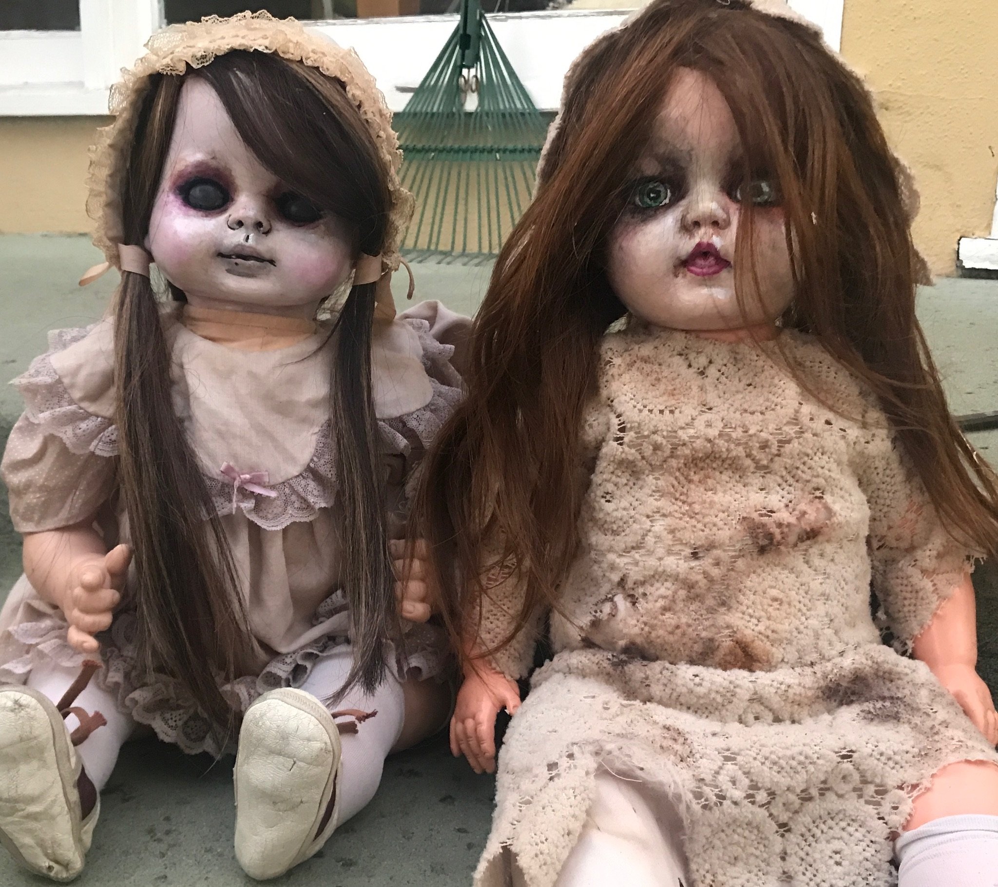 First of many creepy dolls for the Winchester Mystery House Unhinged Haunt