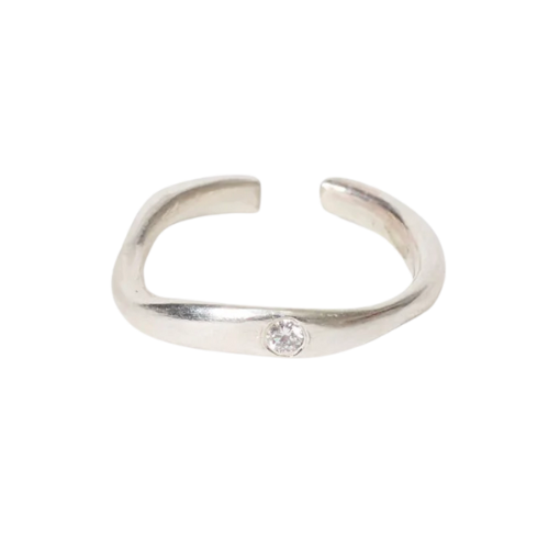 Diamond Toe Ring