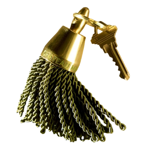 Chateau Marmont Keychain Tassel