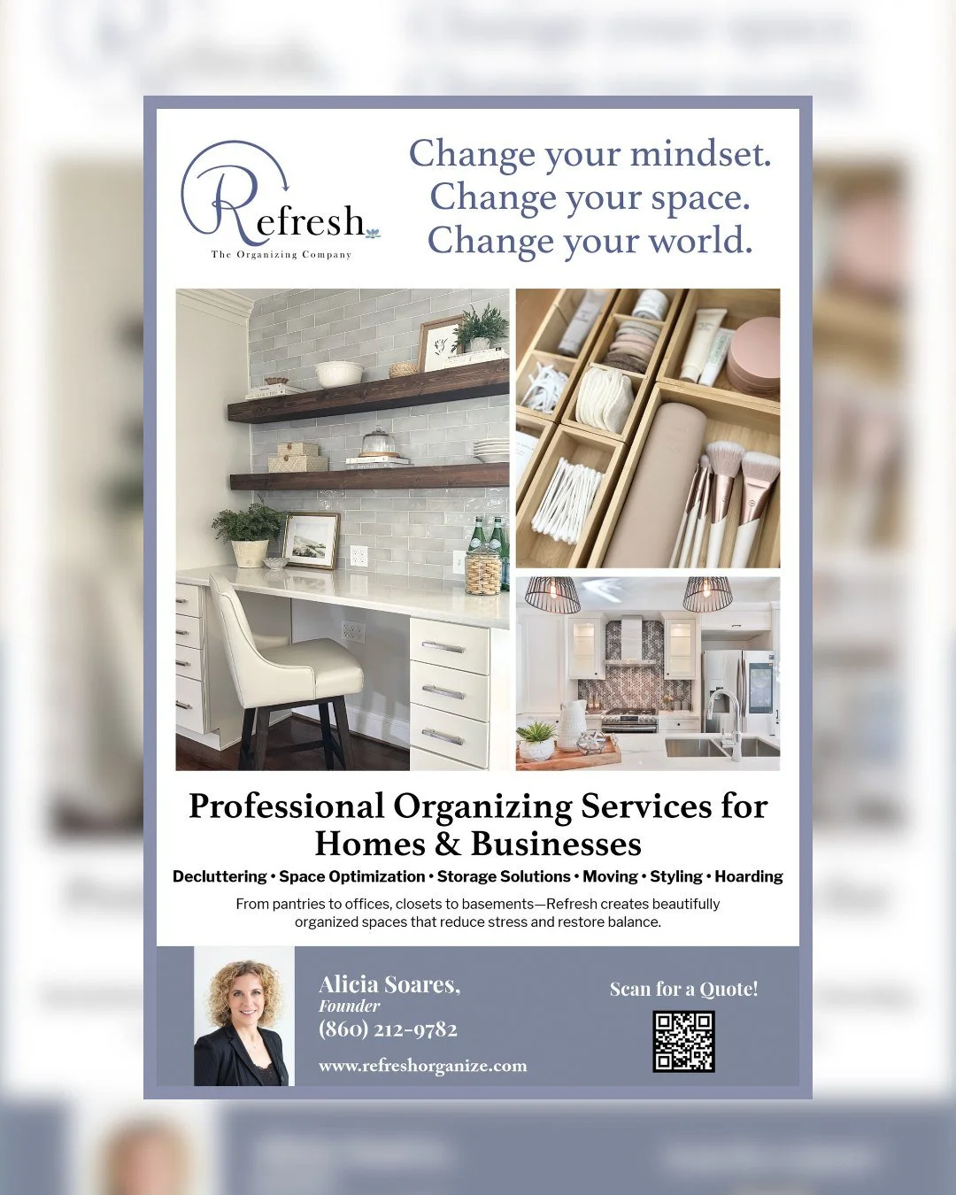 We made it into Prestige Living Magazine! 📰✨ 

Grateful to be featured alongside our mission: helping overwhelmed Connecticut homeowners transform chaos into calm. 

If your space has you stressed, we promise &mdash; you don't have to tackle it alon