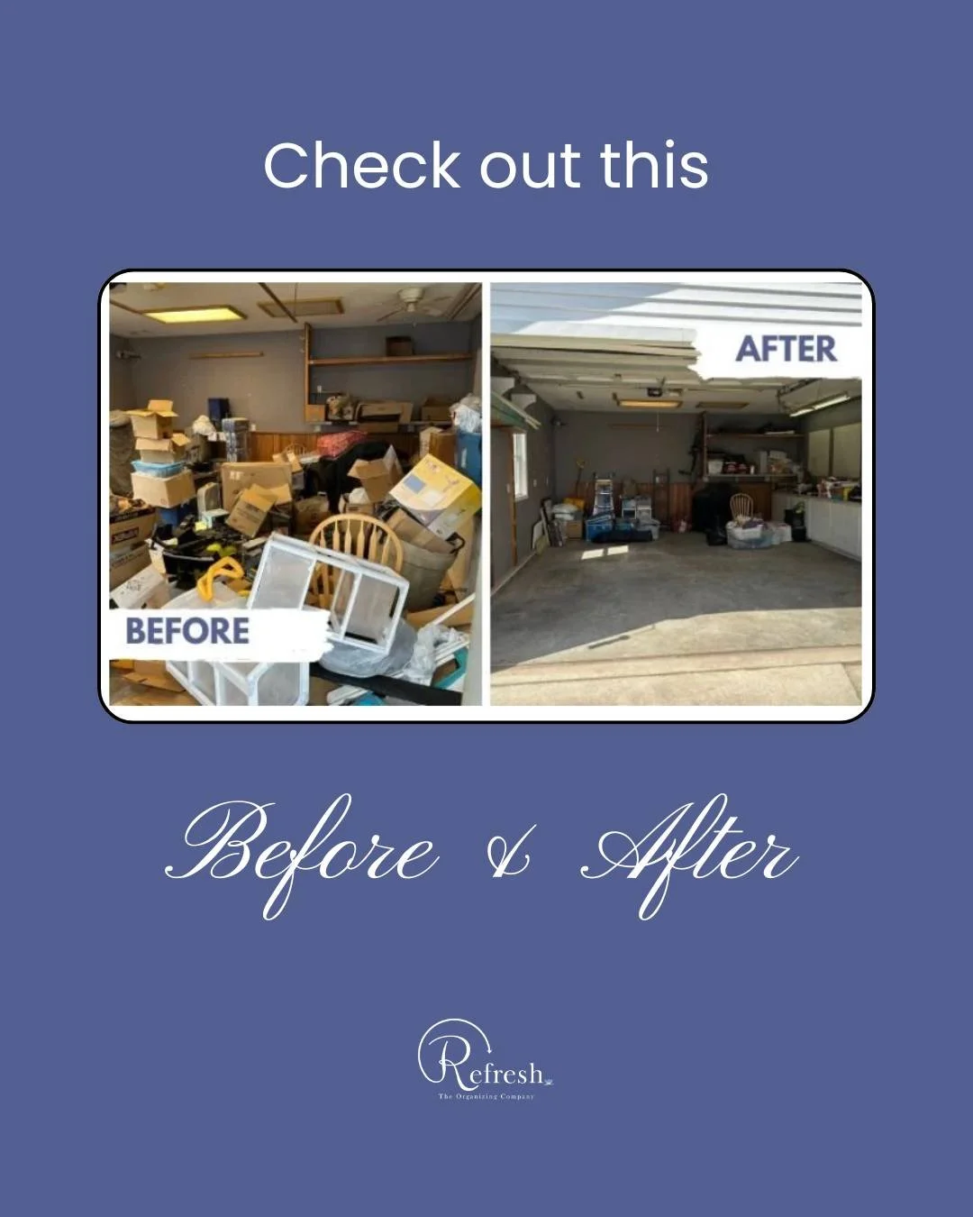 From "I can't even walk in here" to "I can actually breathe again." 

This is what's possible when you don't have to tackle it alone. You don't need to have it all figured out, just the courage to start. We'll handle the rest. 💙
