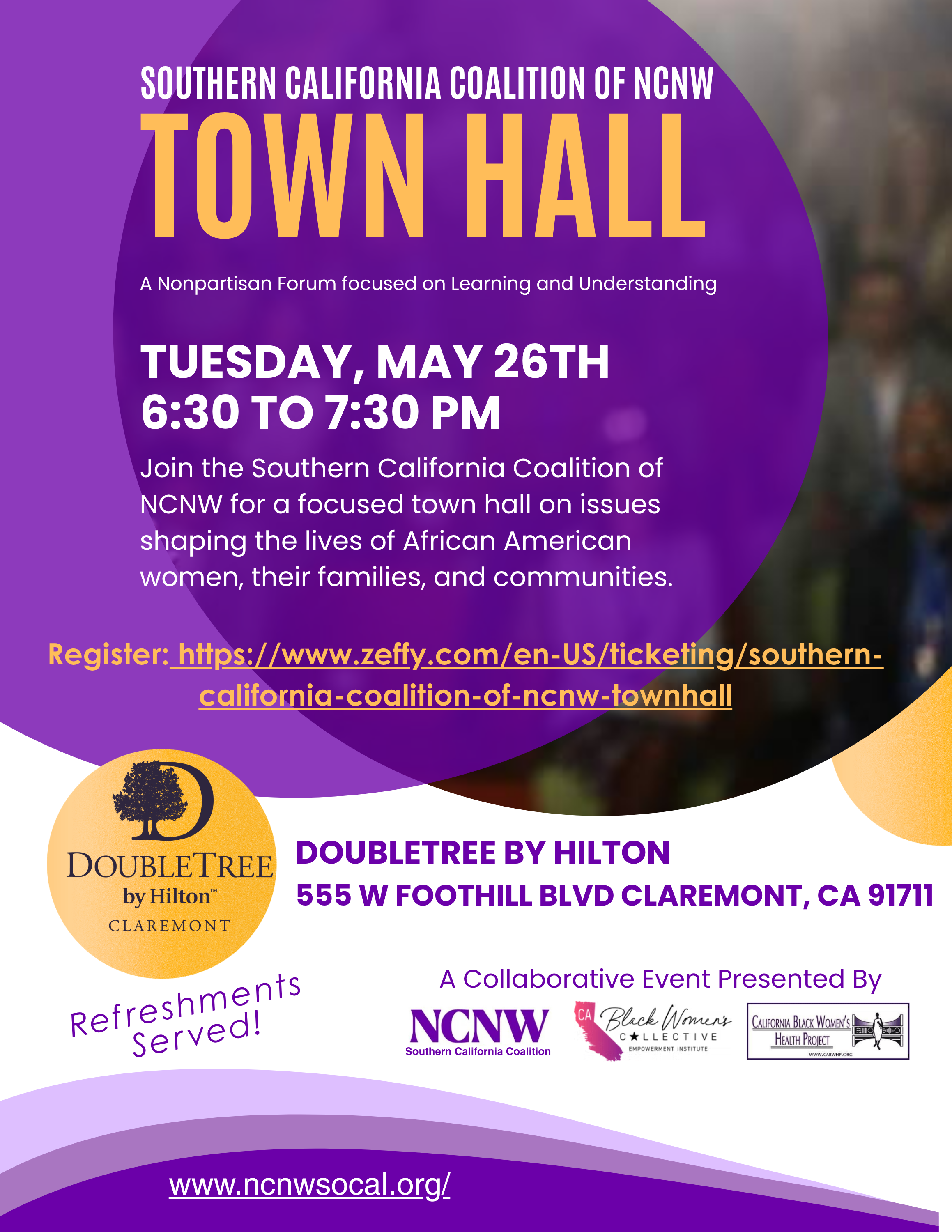 Southern California Coalition of NCNW Town Hall