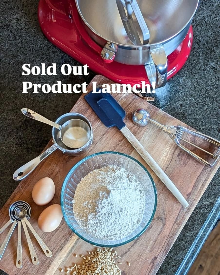 Having a SOLD OUT product launch feels SO good!!

I recently launched a pre-sale campaign with @lonemountainfarms for the new flour line, and wow&mdash;what an experience!

Marketing your products BEFORE they&rsquo;re ready is a great way to get sale