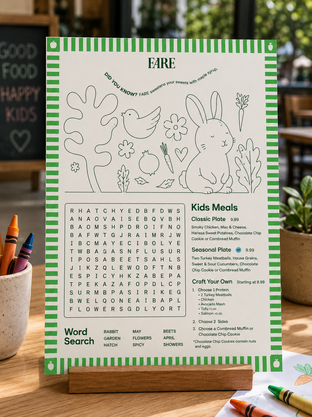 Kids Menu