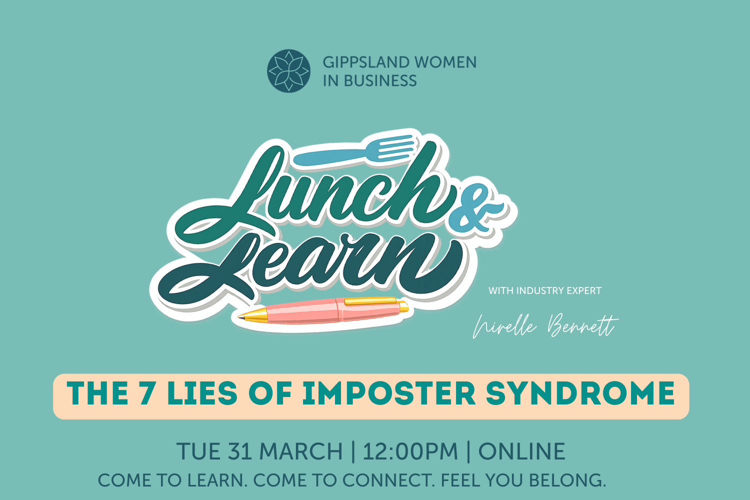Lunch & Learn: The 7 lies of imposter syndrome