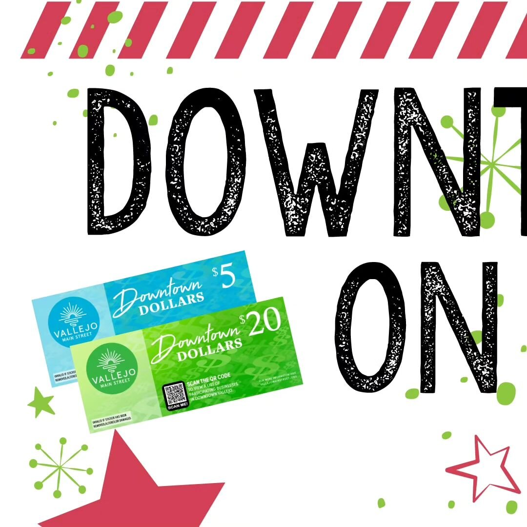 Buy downtown dollars now before the sale ends!!! 
All pre-orders will be available for pick up tomorrow 11am-3pm at Jingle and Mingle.

You can also buy downtown dollars at the event!!