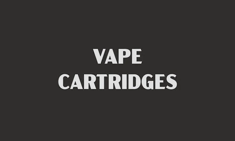 Shop Cannabis Products: VAPE CARTRIDGES