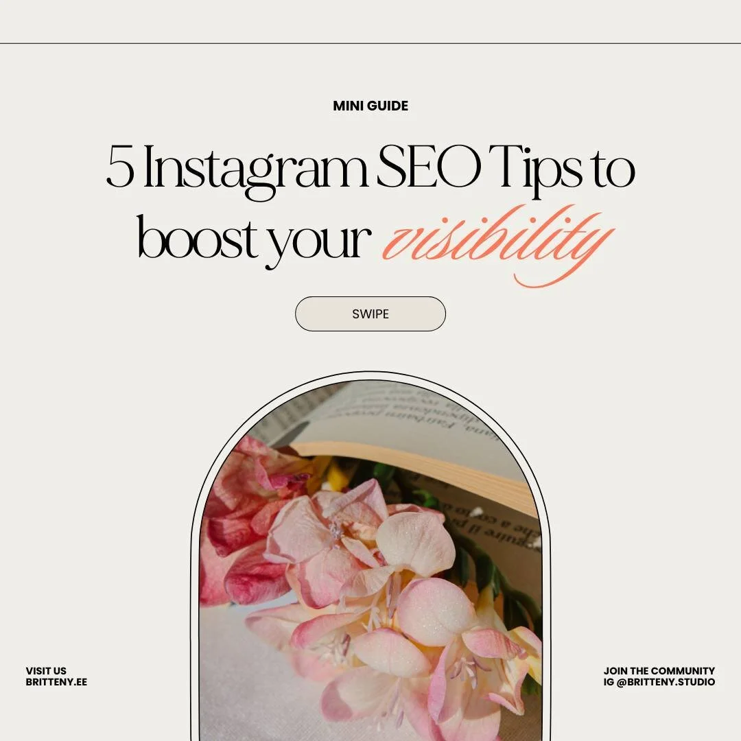 Want to boost your Instagram reach and engagement? 📈

Look no further than SEO! 

By optimizing your profile, posts, and hashtags, you can increase your visibility and attract more followers. 🚀

Here are a few tips to get started! 

💭 Add keywords