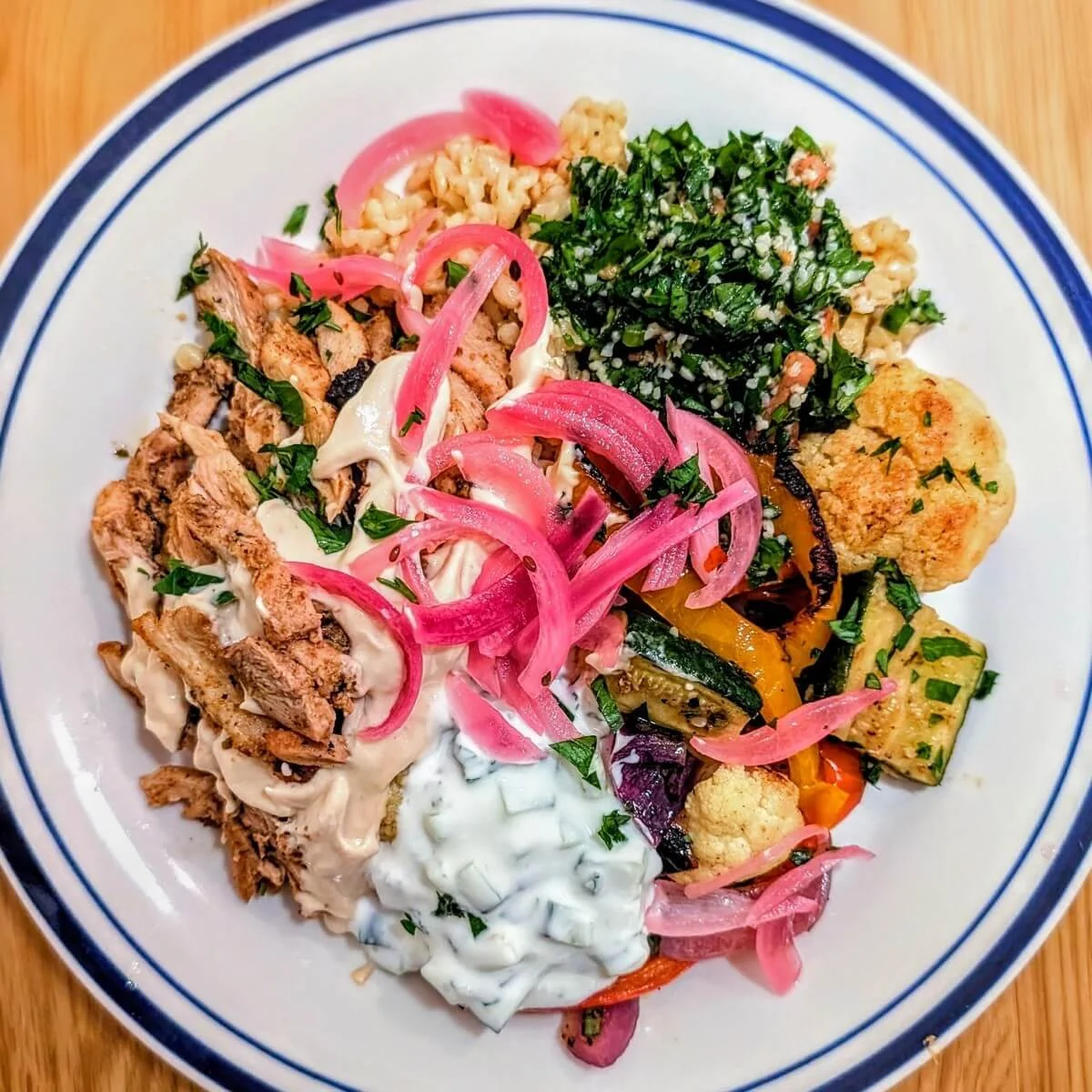 Sheet Pan Chicken Shawarma