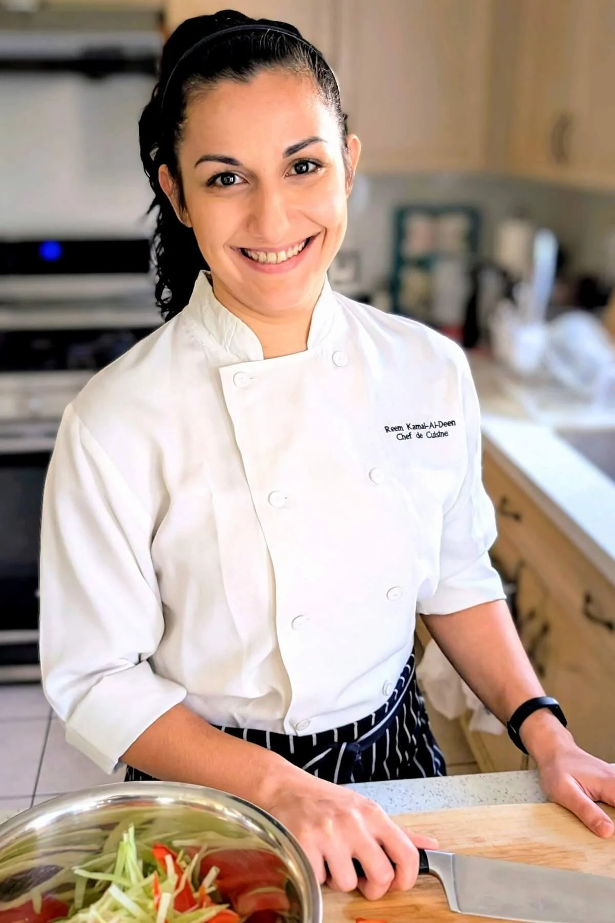 Reem Tiltman, professional chef and creator of onecreativecook.com