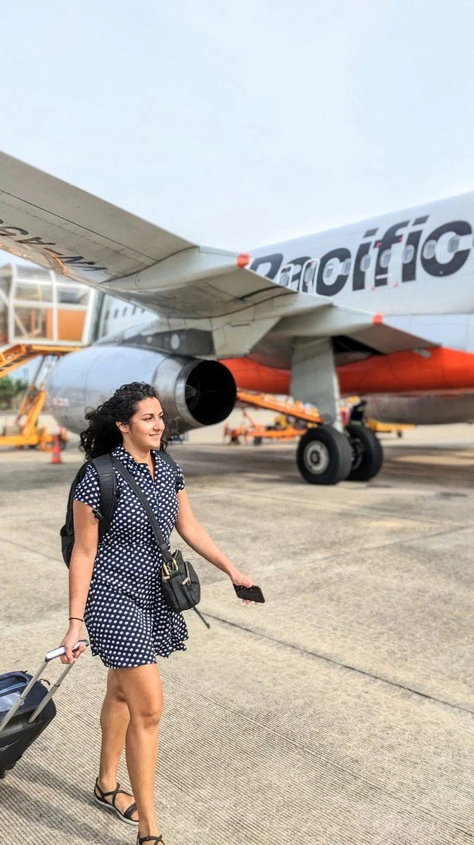 Reem Tiltman traveling in Vietnam for culinary research and recipe development
