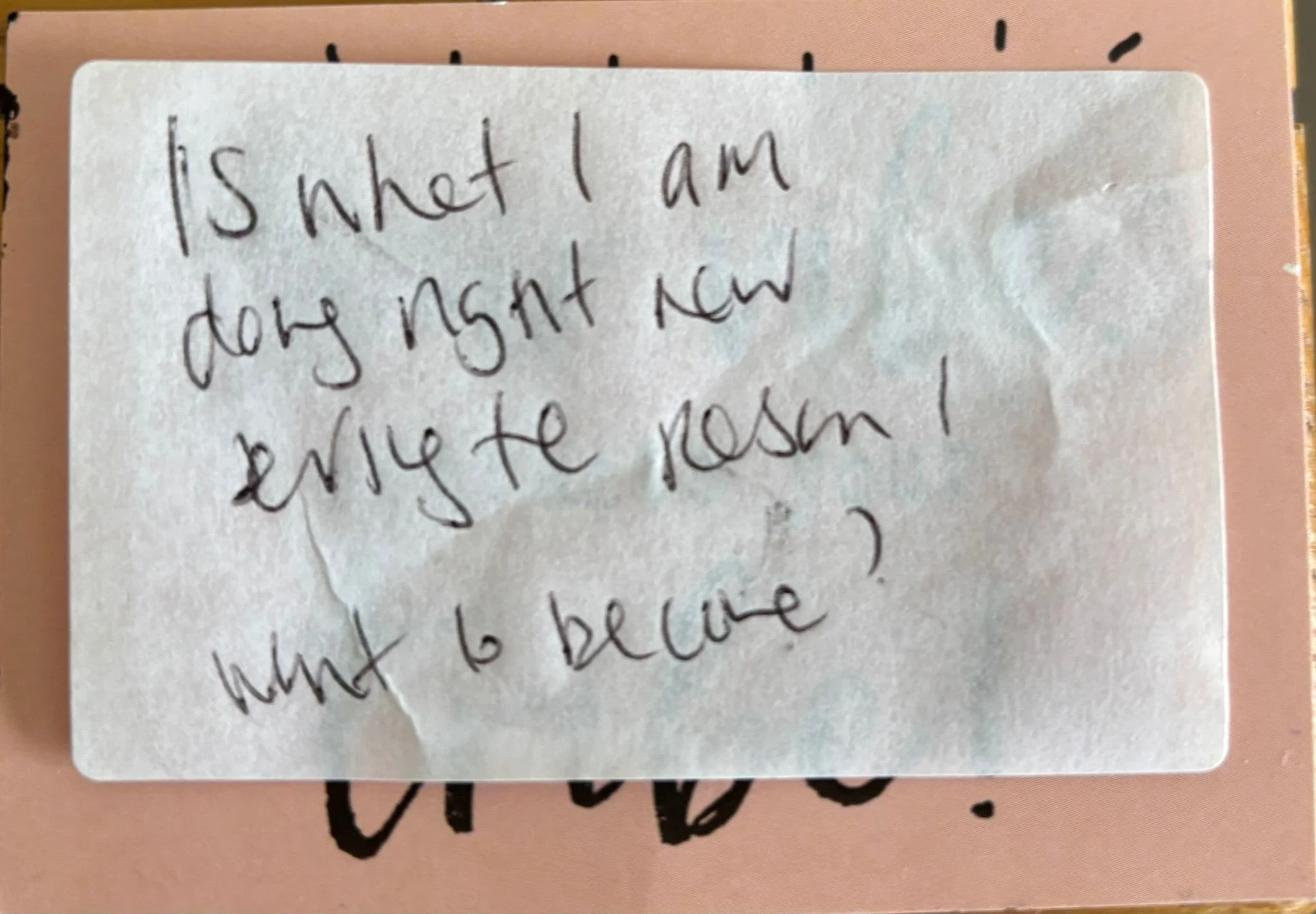 Is What I am Doing Right Now Serving the Person I want to Become?