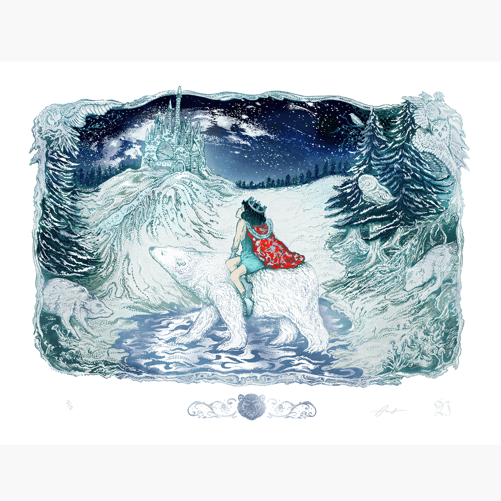 East of the Sun & West of the Moon — Niall Grant Illustration