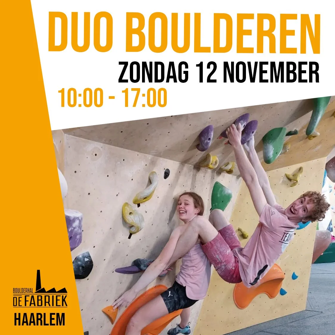 Duo boulderen - Haarlem