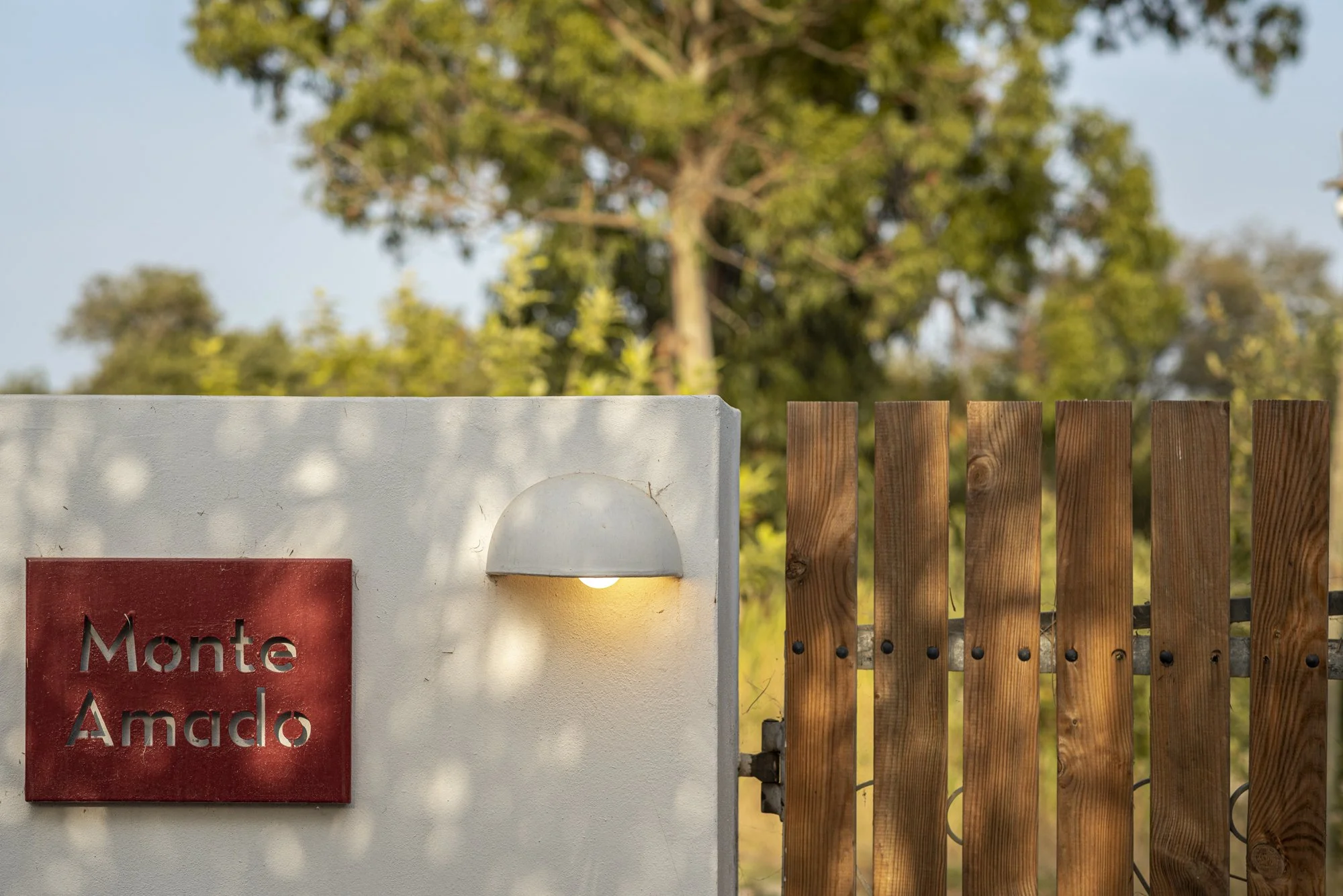 Monte Amado Portão Entrada Turismo Vila Nova Milfontes Alentejo