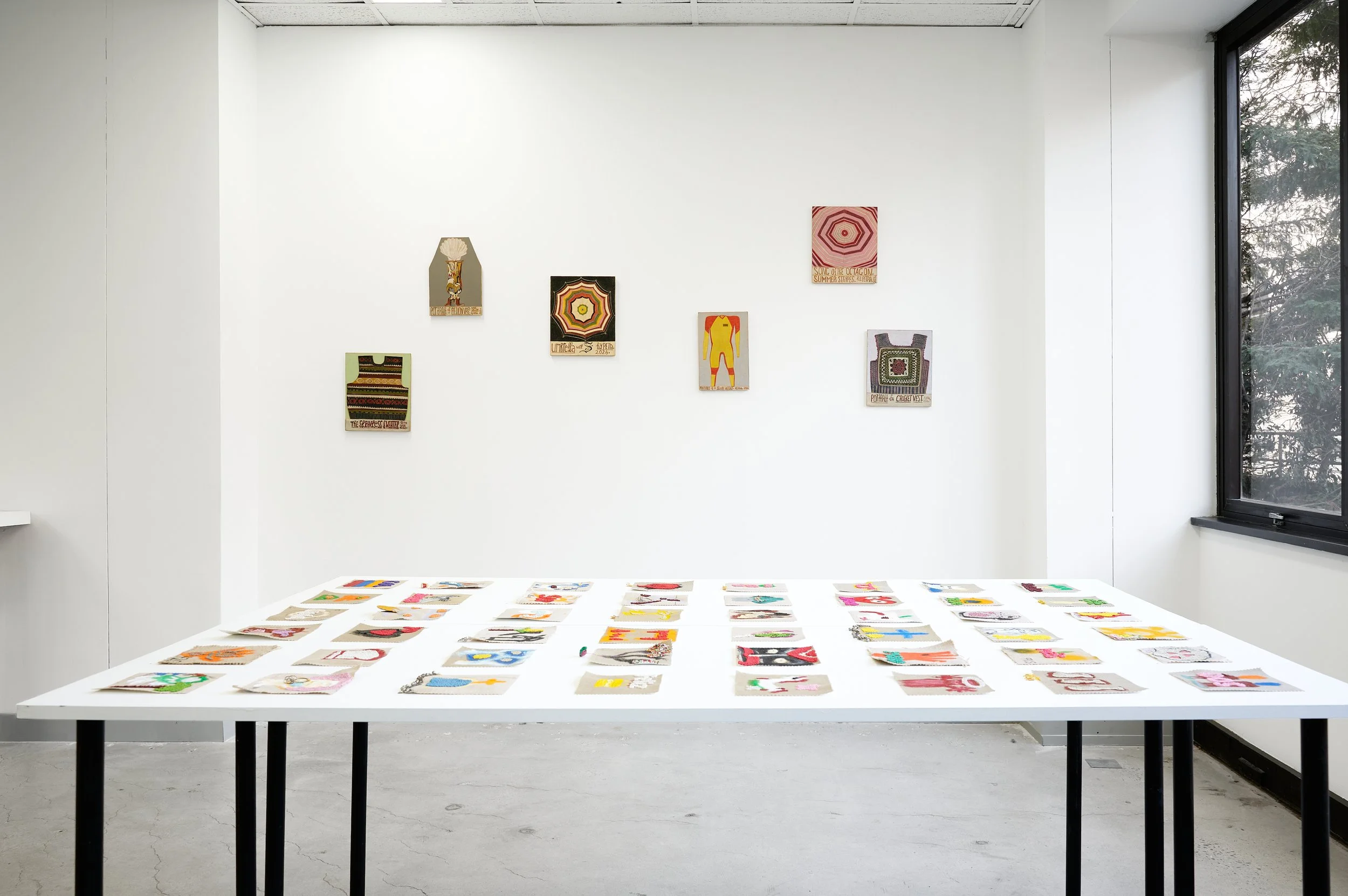 Petra Rodgers, Summer Portraits and Joshua Searle, Manos y Cuentas, installation view, 2026. Images courtesy the artist and Alta Forma. Photography Ross Coulter.