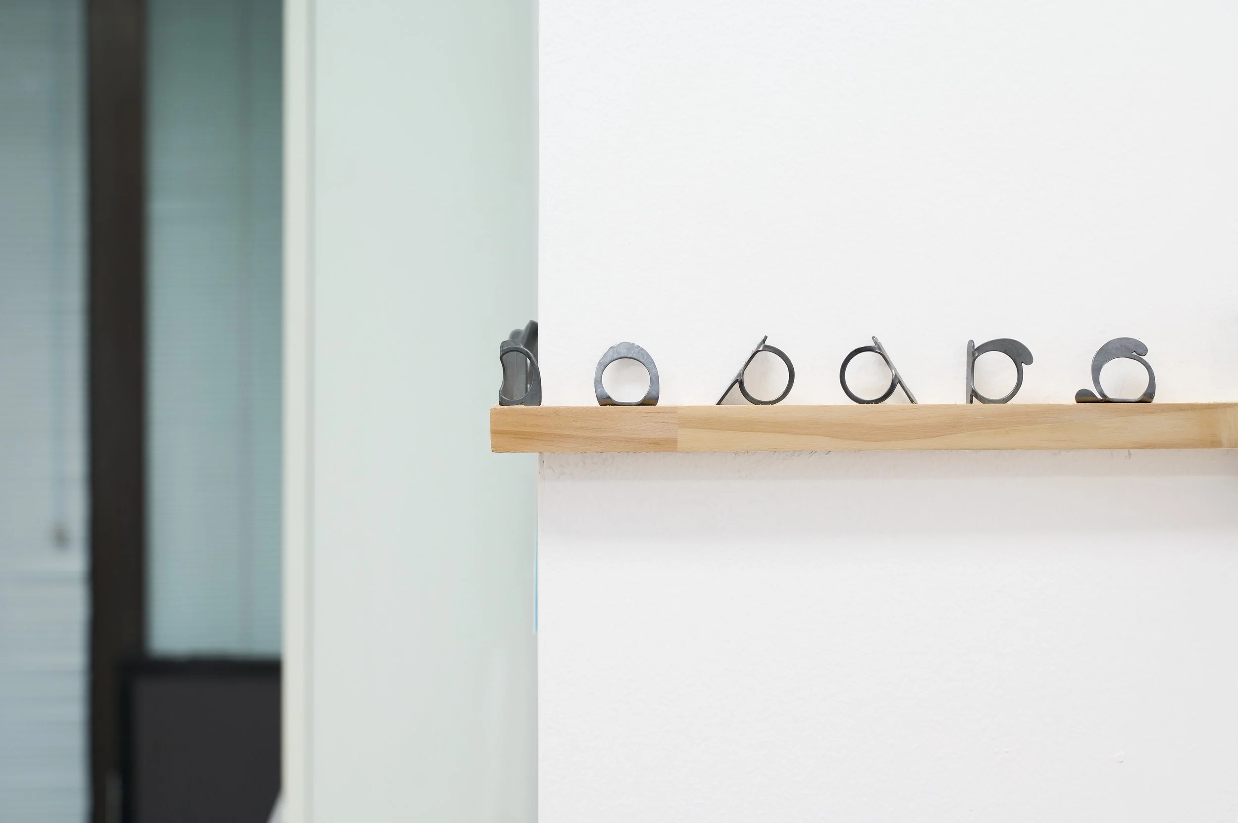 Alta Forma, 'Some Types', installation view, Roseanne Bartley. Photograph: Ross Coulter