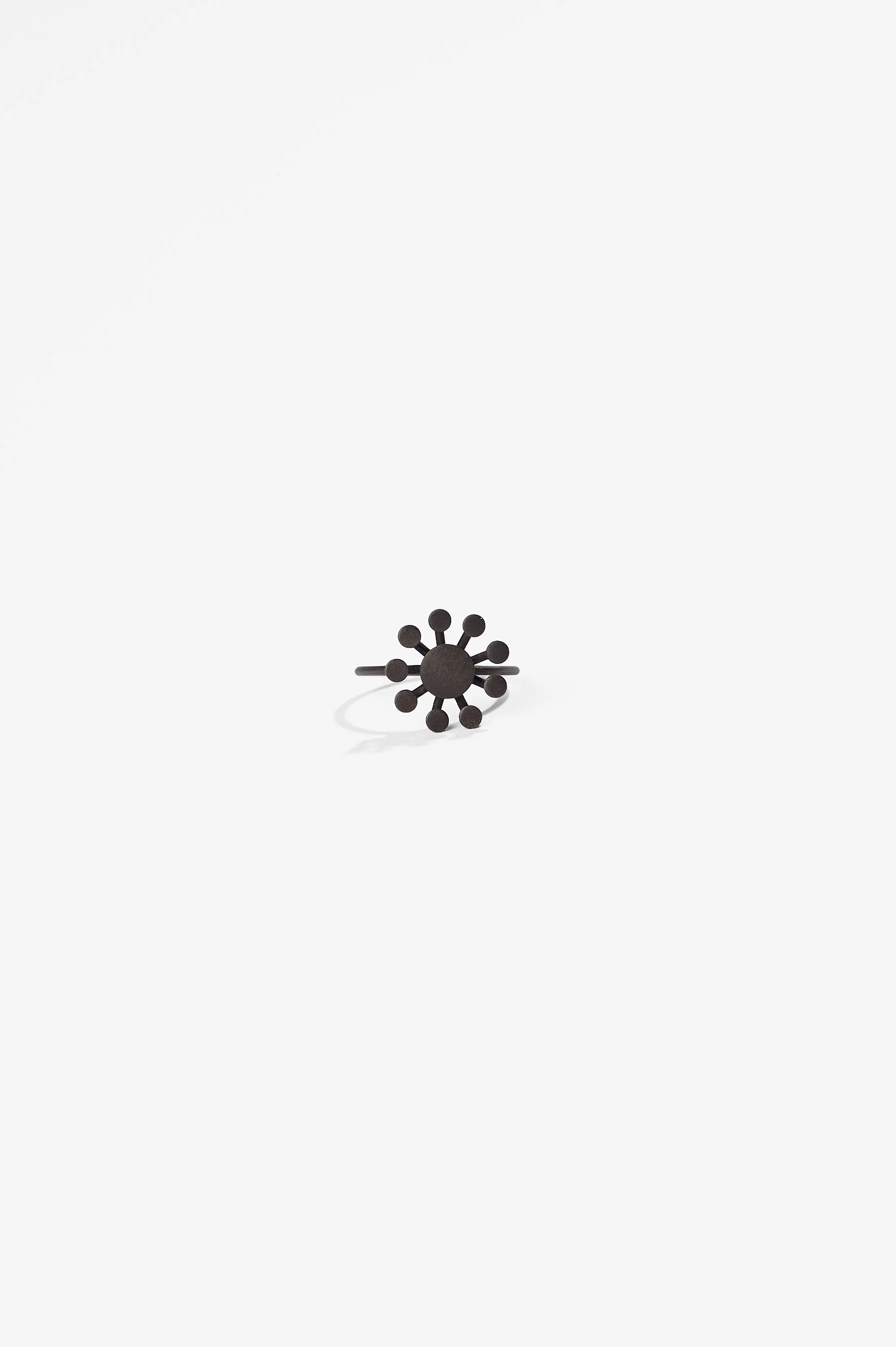 Mascha Moje, Ring 3, monel 1.65 x 2.55 cm, size 59, $780. Photography: Ross Coulter
