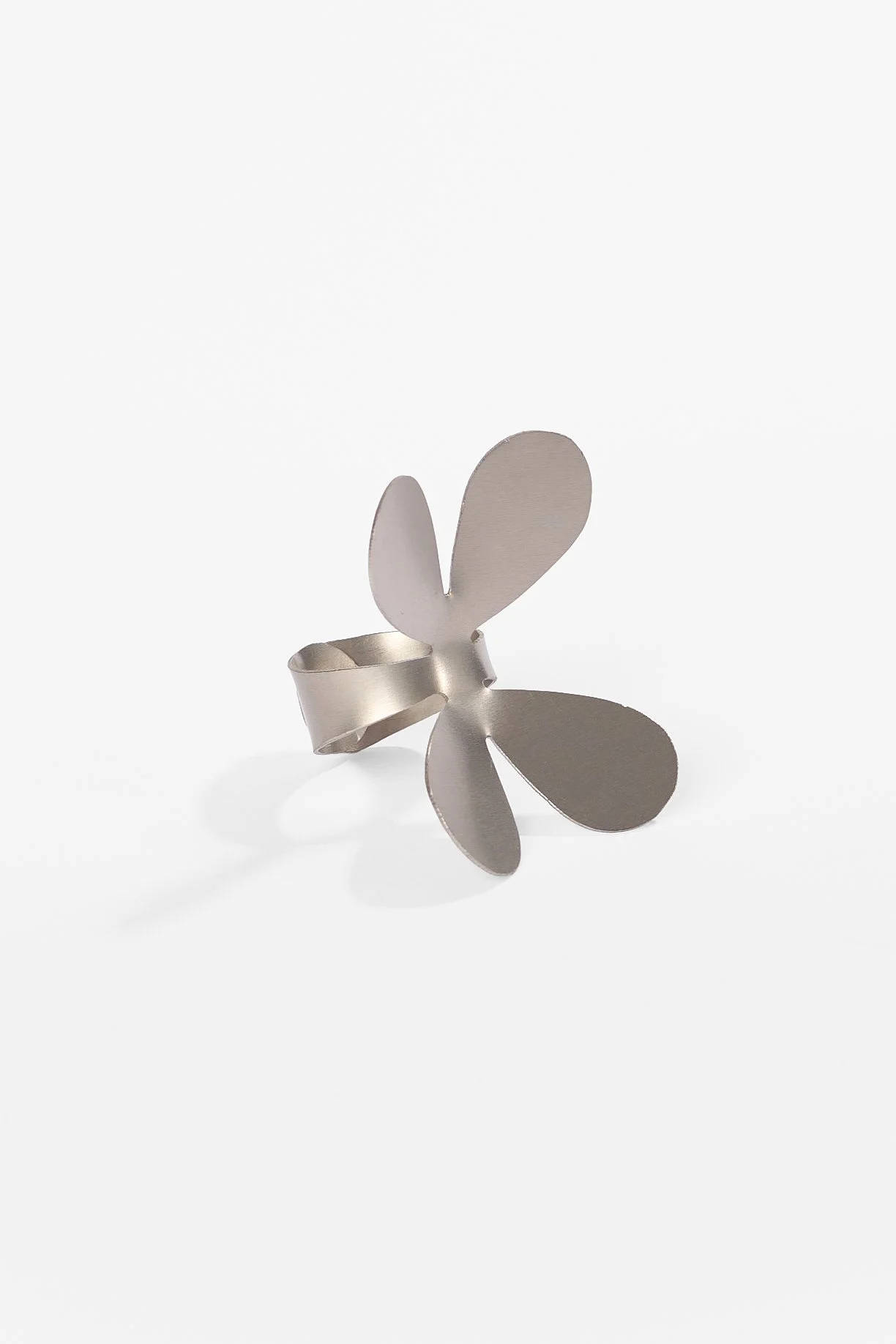 70. Elisa Zorraquin, ‘Protesis para el alma IV (Prosthesis for the soul), 2026, titanium, 3.5x3.5x4.5, ring size adjustable. Price: $200