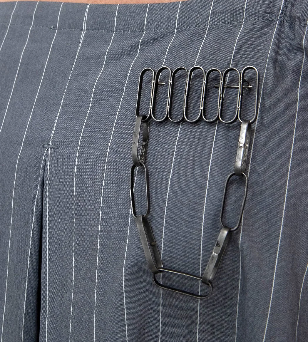 Melissa Cameron, ‘rcw... #1 brushed chain brooch 01', brooch, 2024