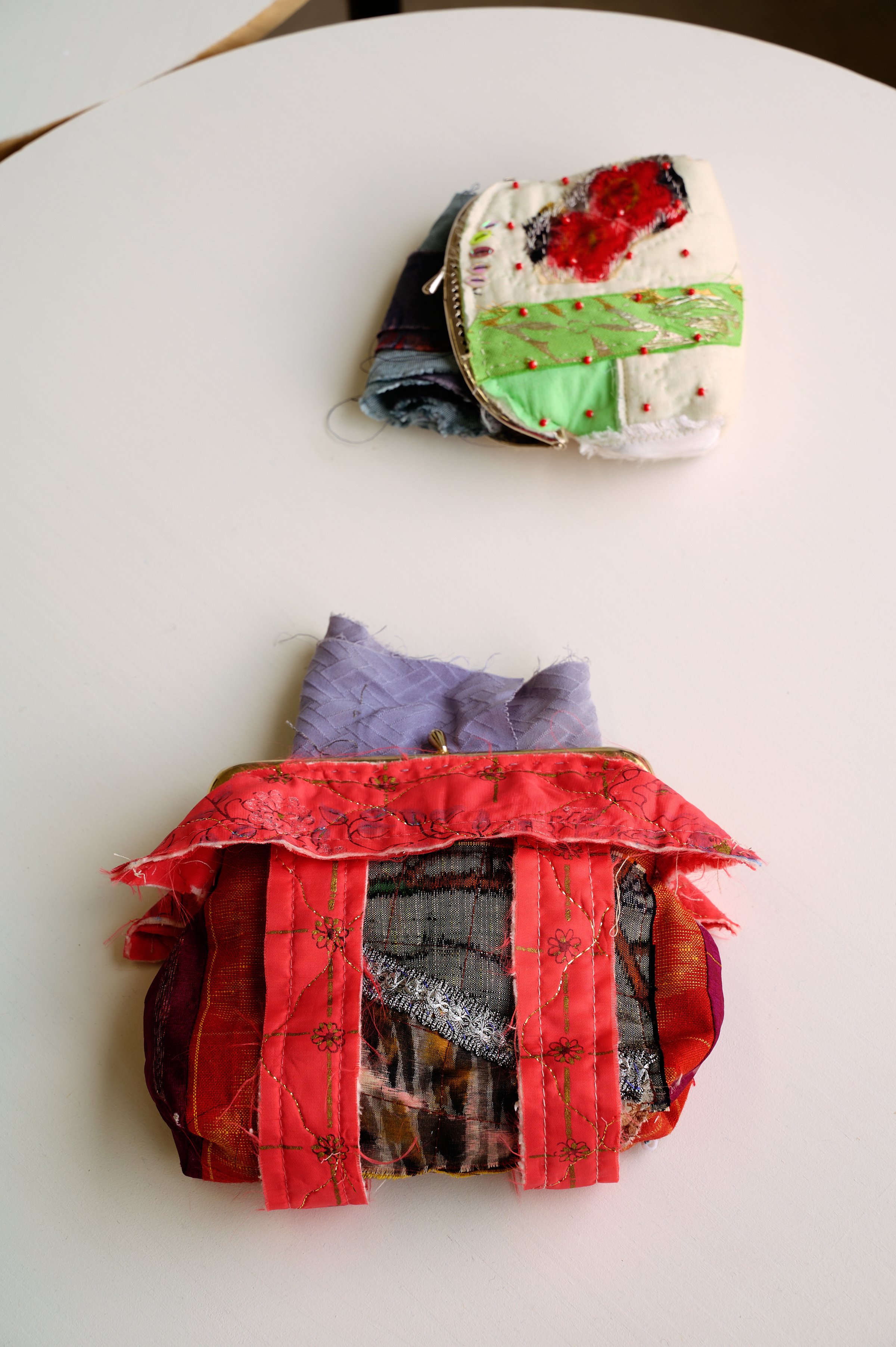 'By Necessity', detail view, Leah Muddle, 2026. Photograph: Ross Coulter 
