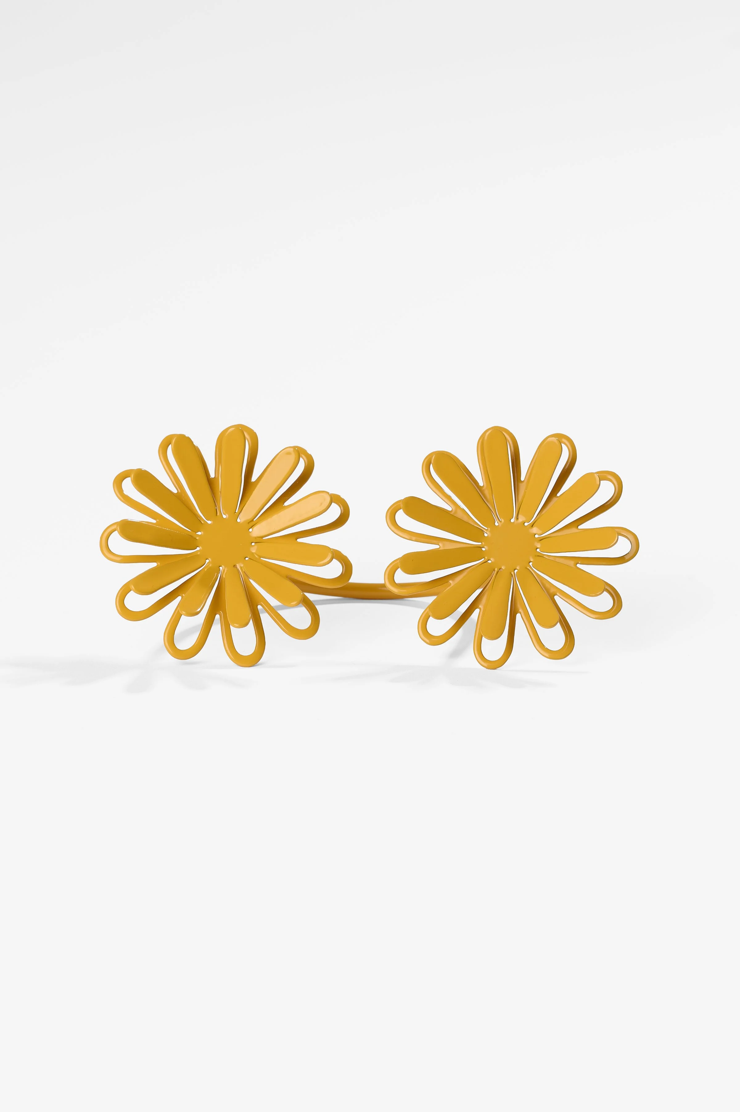 Elisa Zorraquin, I Can Handle It (yellow), brass, paint, 12.5 x 6.3 x 5.5 cm, 2026, $380. Photography: Ross Coulter