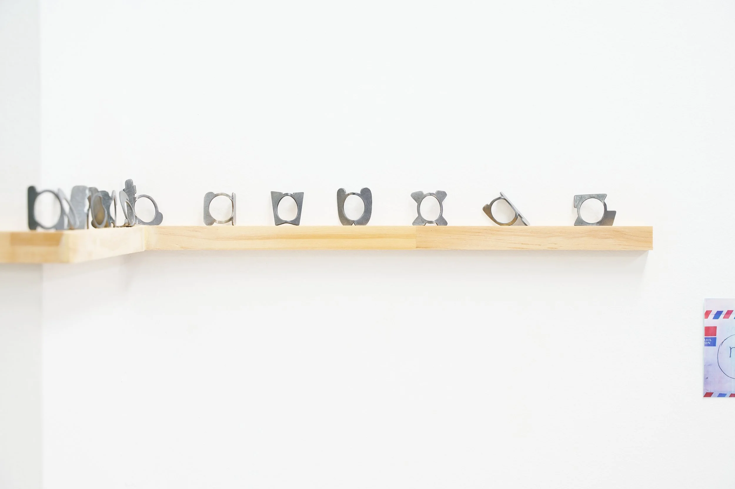 Alta Forma, 'Some Types', installation view, Roseanne Bartley. Photograph: Ross Coulter
