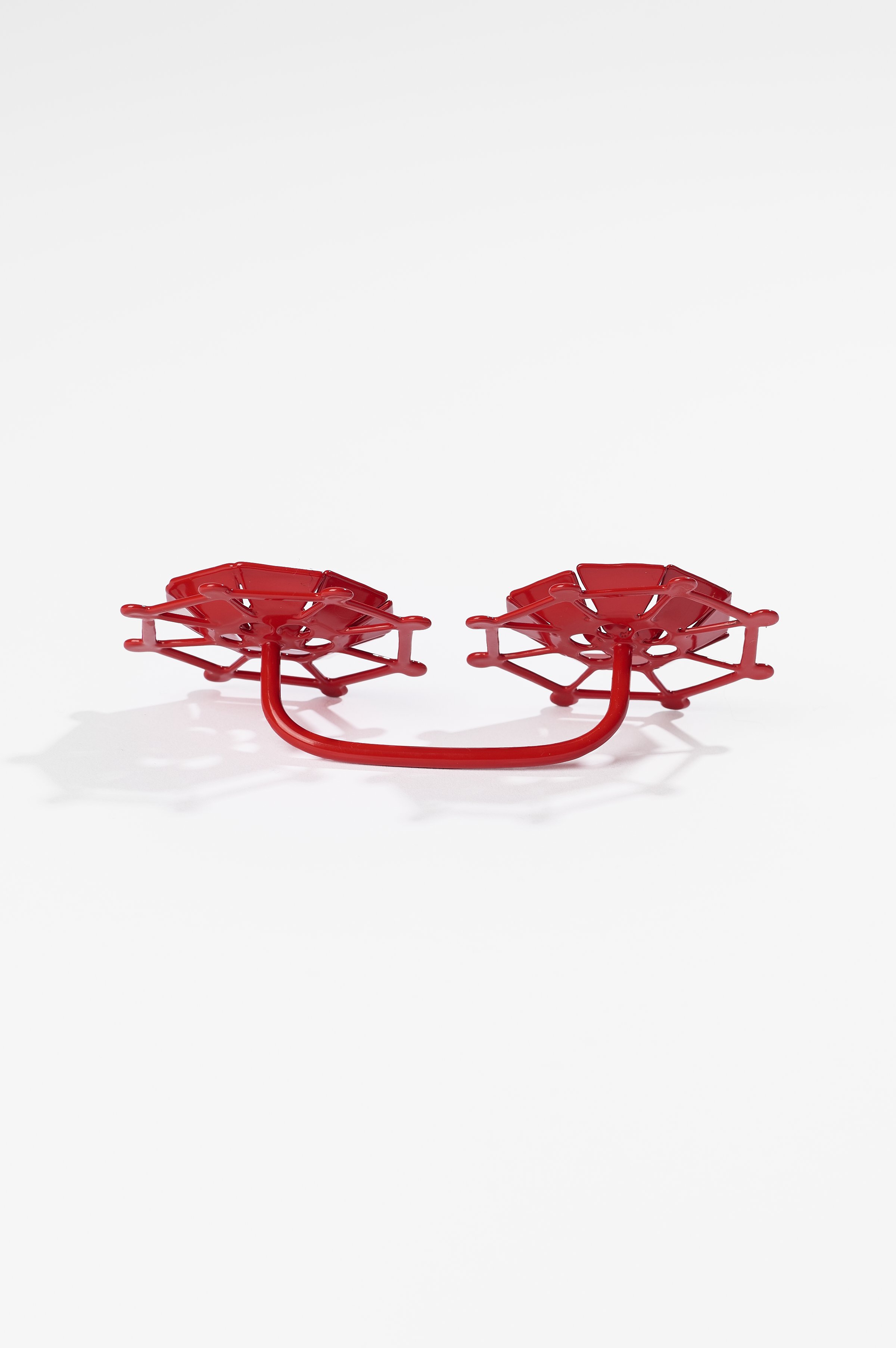 Elisa Zorraquin, I Can Handle It (red), brass, paint, 13 x 6.3 x 4 cm, 2026, $380. Photography: Ross Coulter