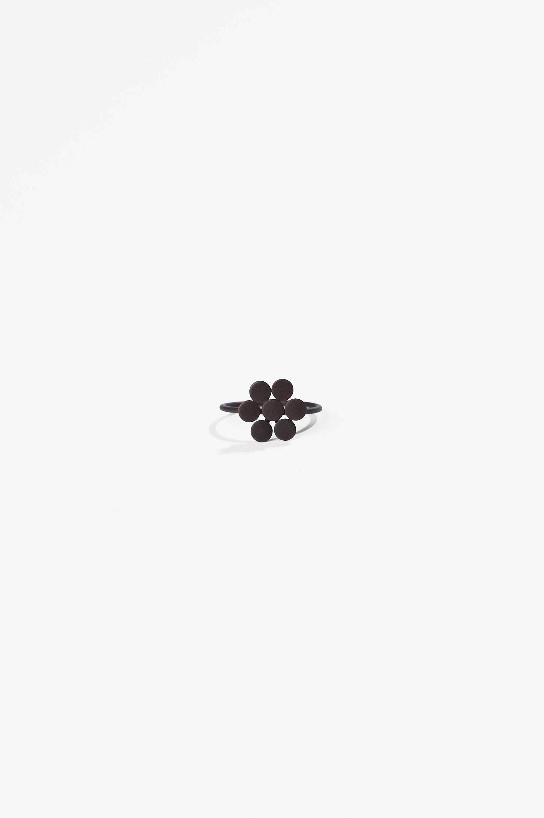 Mascha Moje, Ring 4, monel, 1.35 x 2.5 cm, size 60, 2026, $780. Photography: Ross Coulter