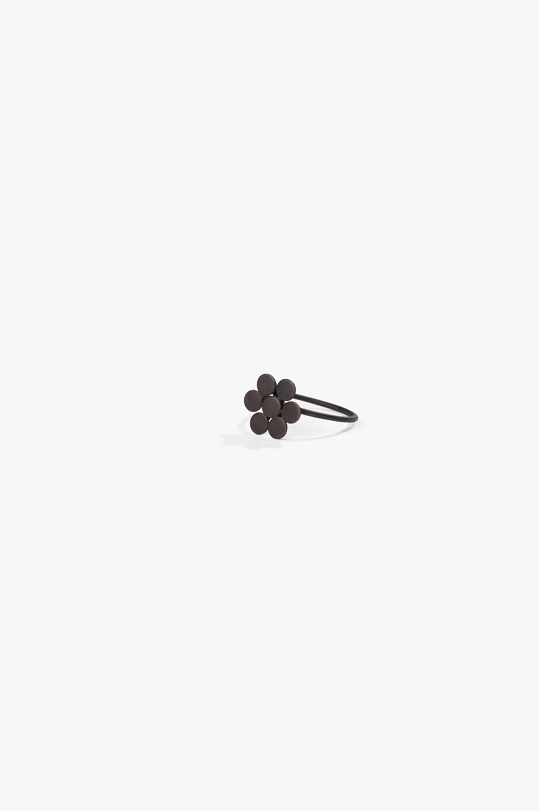 Mascha Moje, Ring 4, monel, 1.35 x 2.5 cm, size 60, 2026, $780. Photography: Ross Coulter