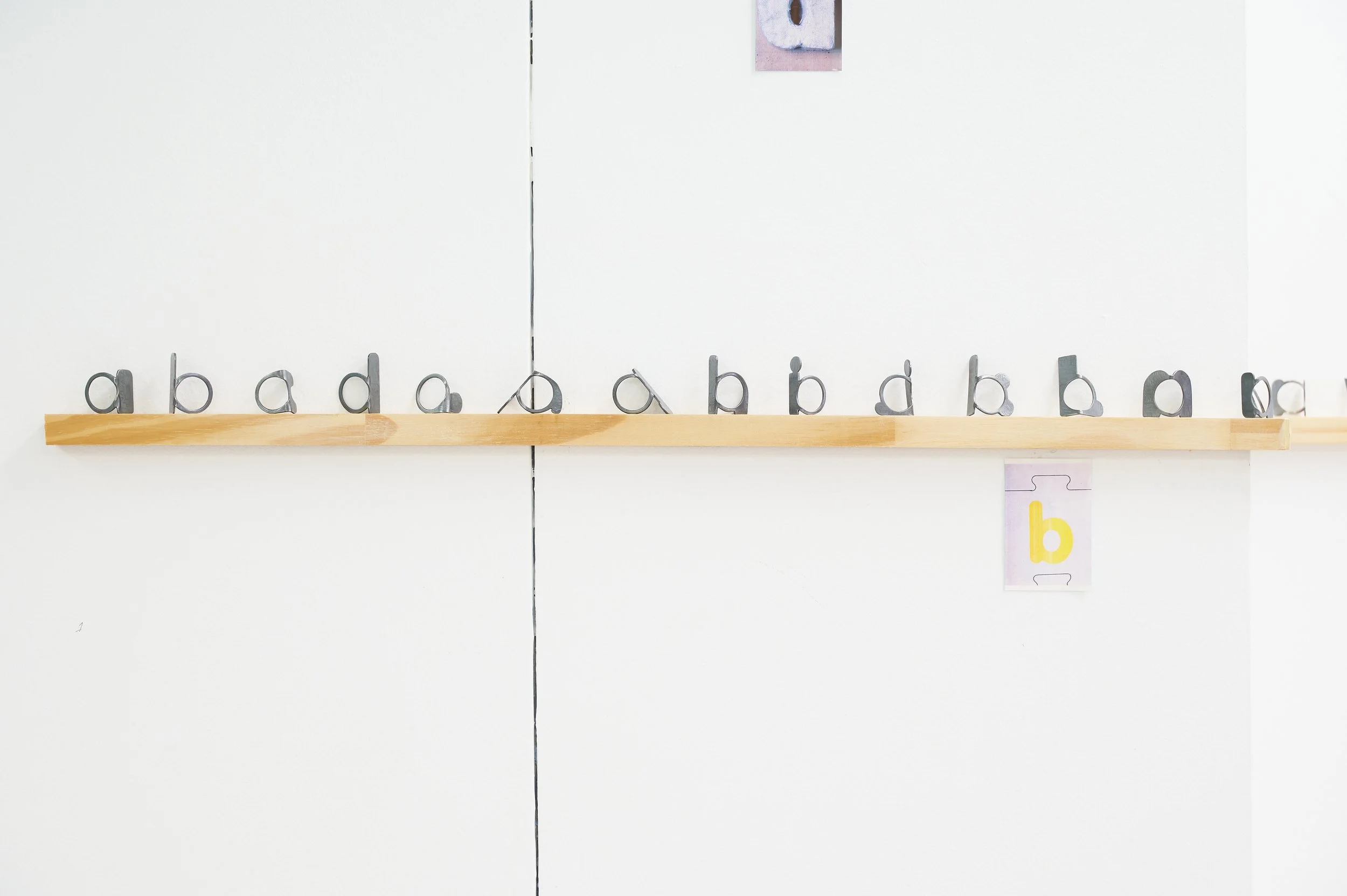 Alta Forma, 'Some Types', installation view, Roseanne Bartley. Photograph: Ross Coulter