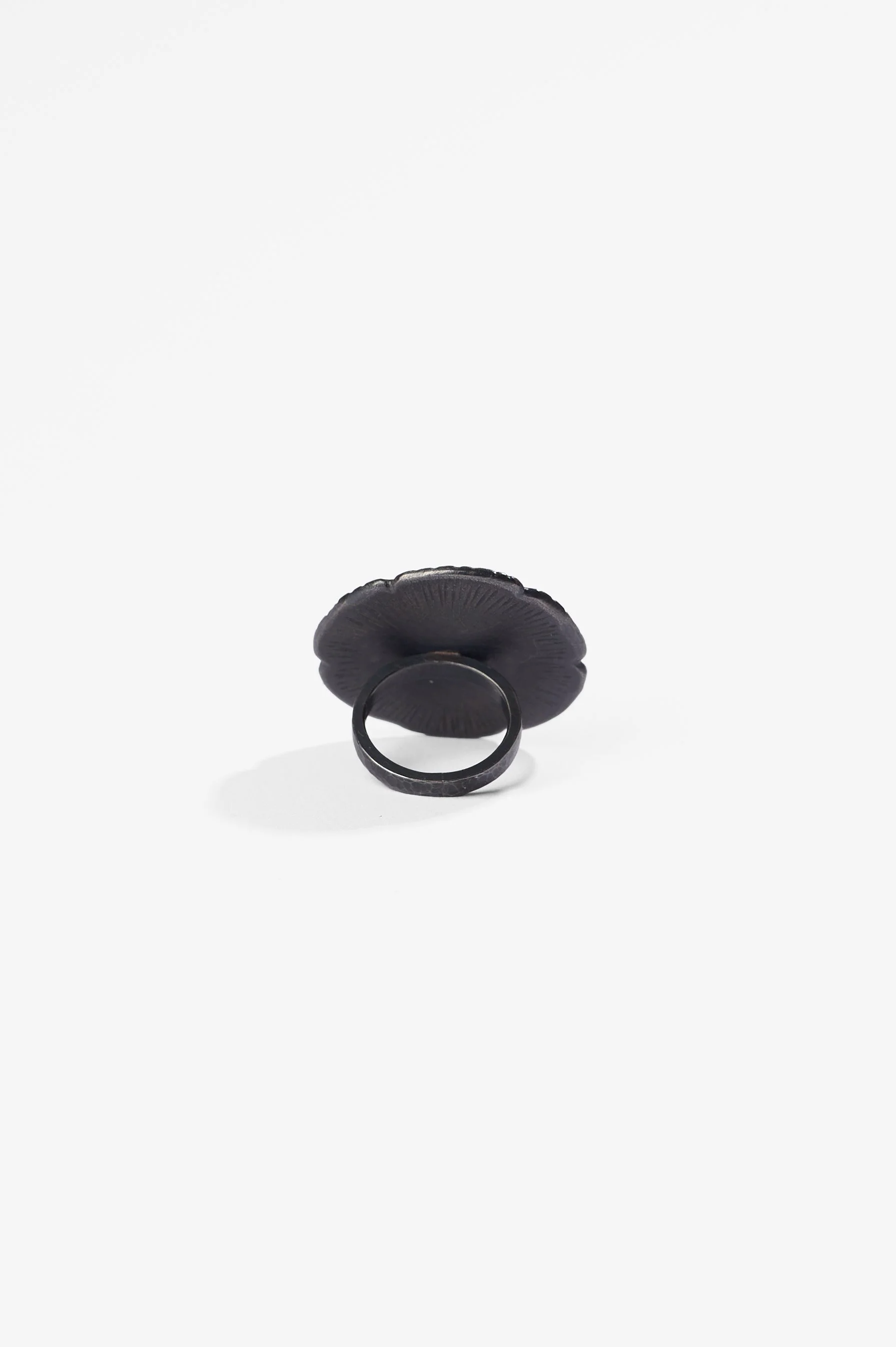 Yuko Fujita, Pressed Flower series, Gum single flower, size M+, approx. 3.5 x 2.5 cm, sterling silver, enamel paint and pure gold leaf on enamel paint (please note paints will, and are intended to, fade over time to take on a new appearance), $2,300.