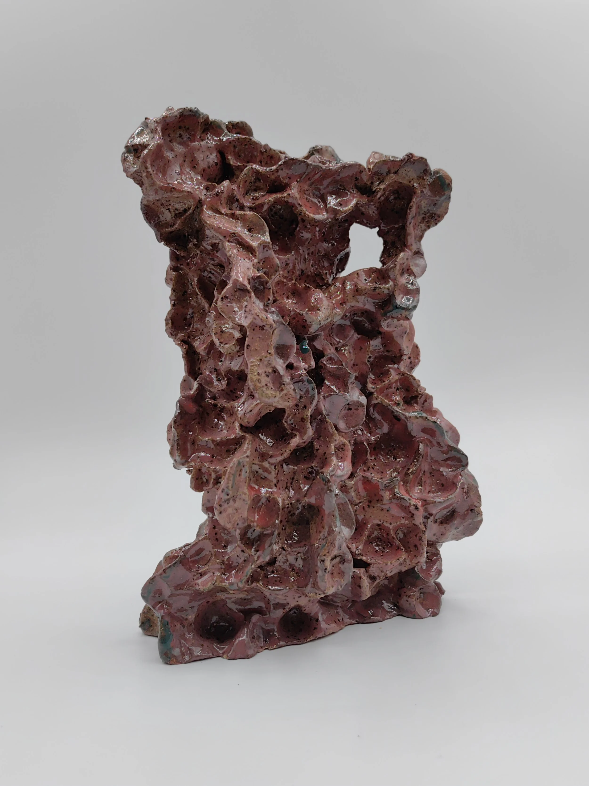 86. Yongping Ren, ‘Grapevines’, 2024
glazed ceramic, 21x16x7cm. Price: $800