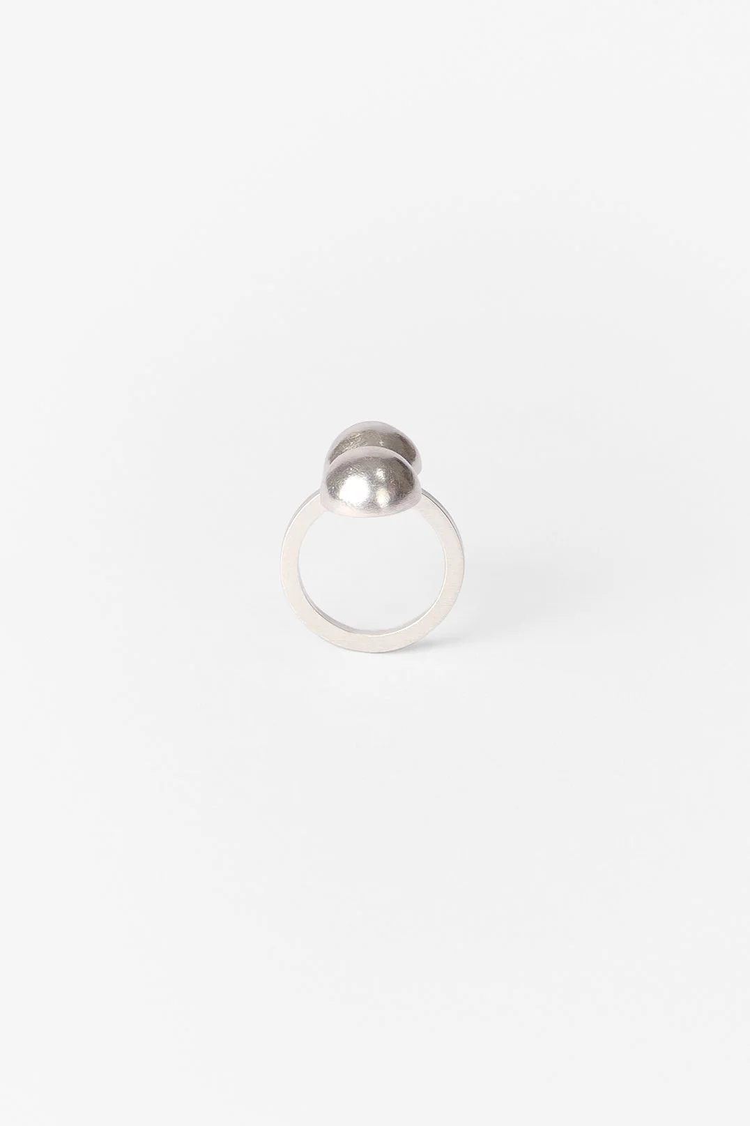 98. Anna Varendorff, ‘Soft Eyes Ring’, 2026
sterling silver, 2.5x2x2cm, approx. size O. Price: $420