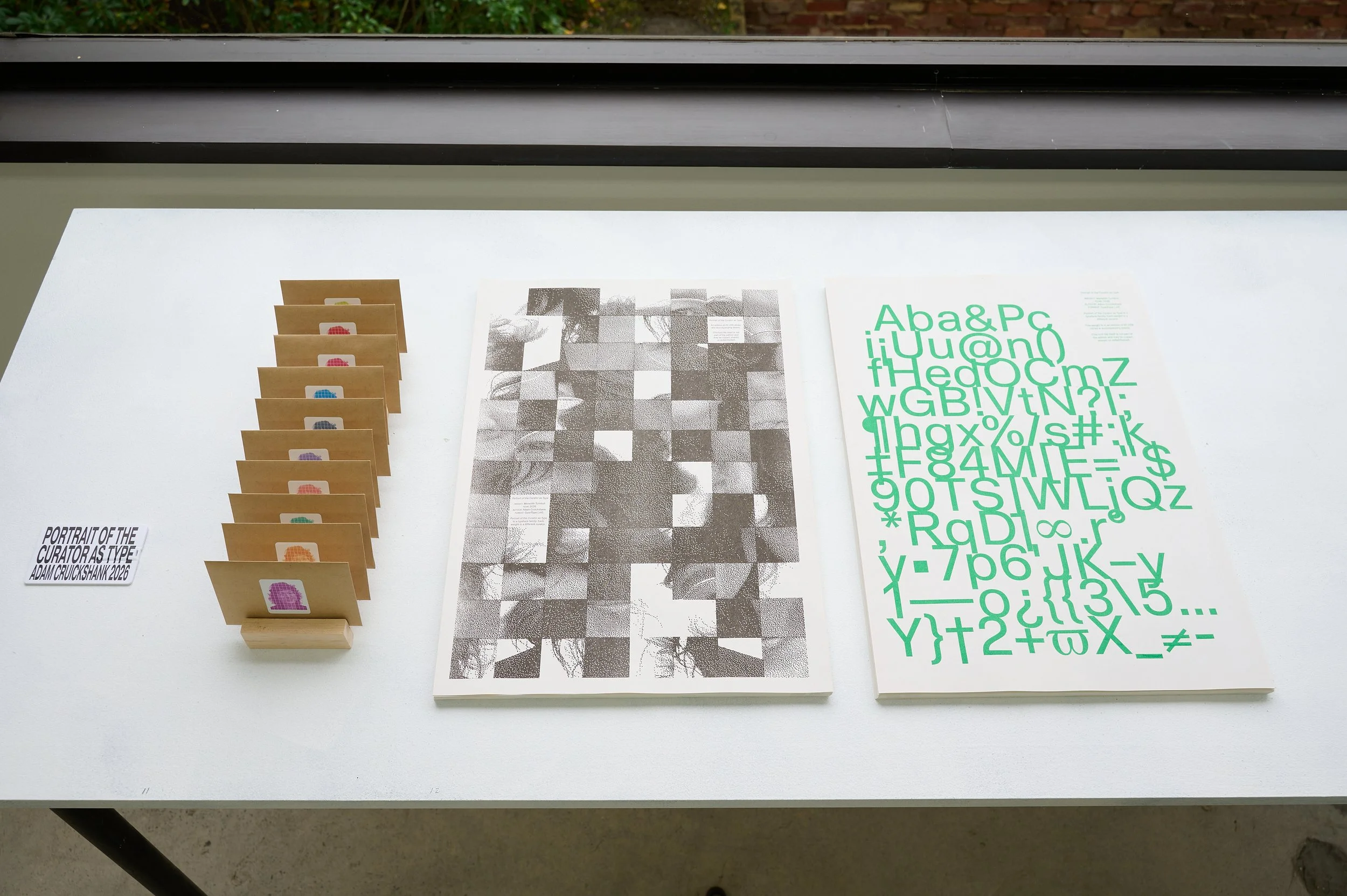 Alta Forma, 'Some Types', installation view, Adam Cruickshank. Photograph: Ross Coulter
