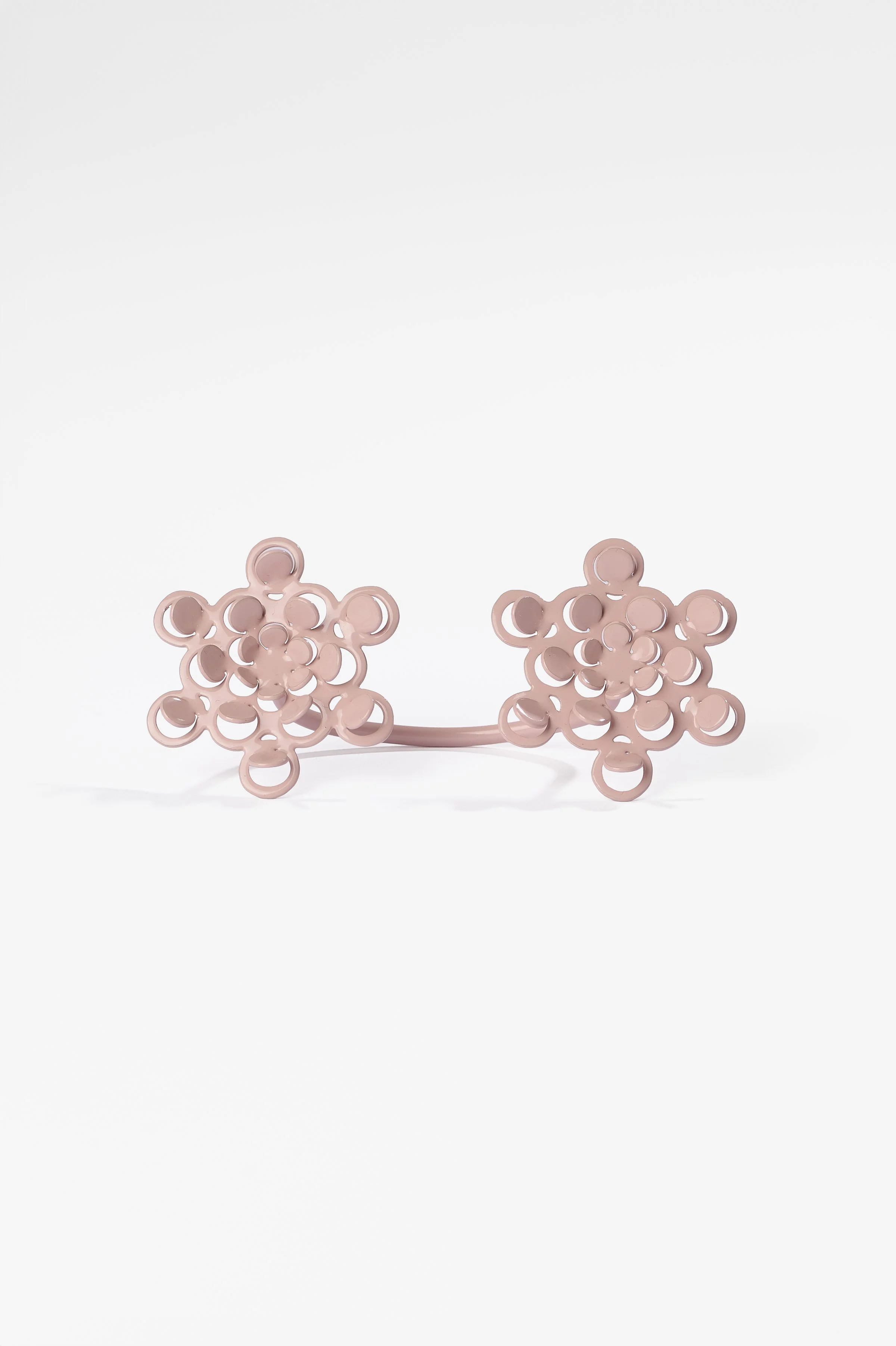 Elisa Zorraquin, I Can Handle It (pink), brass, paint, 11.5 x 5.5 x 4 cm, 2026, $380. Photography: Ross Coulter
