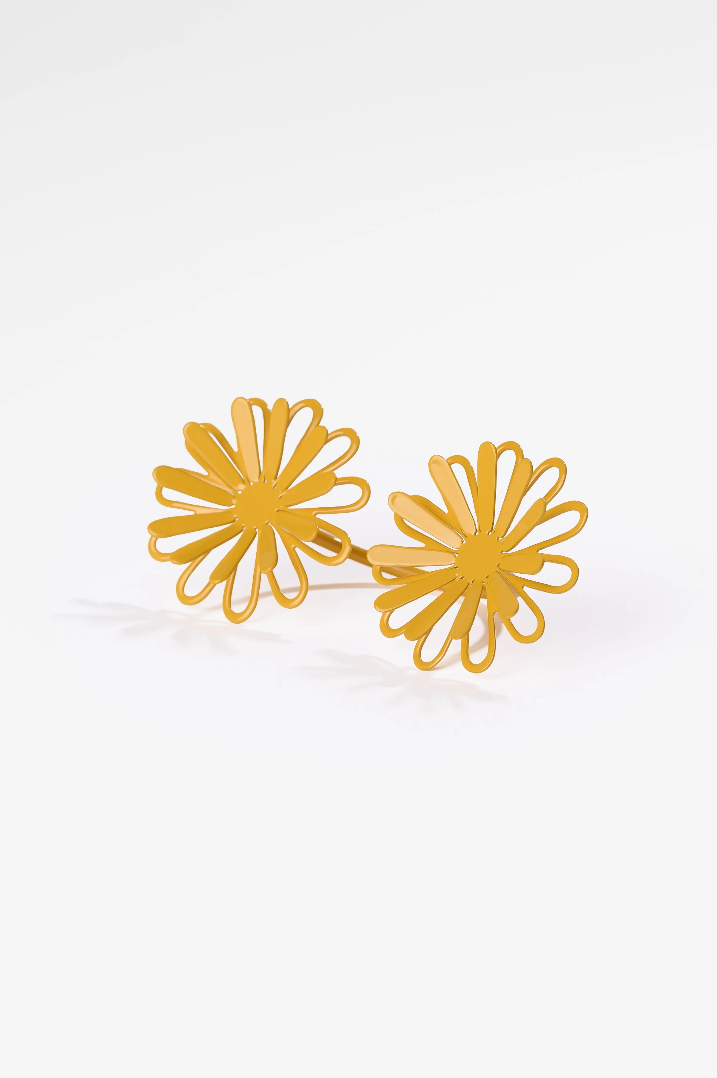 Elisa Zorraquin, I Can Handle It (yellow), brass, paint, 12.5 x 6.3 x 5.5 cm, 2026, $380. Photography: Ross Coulter