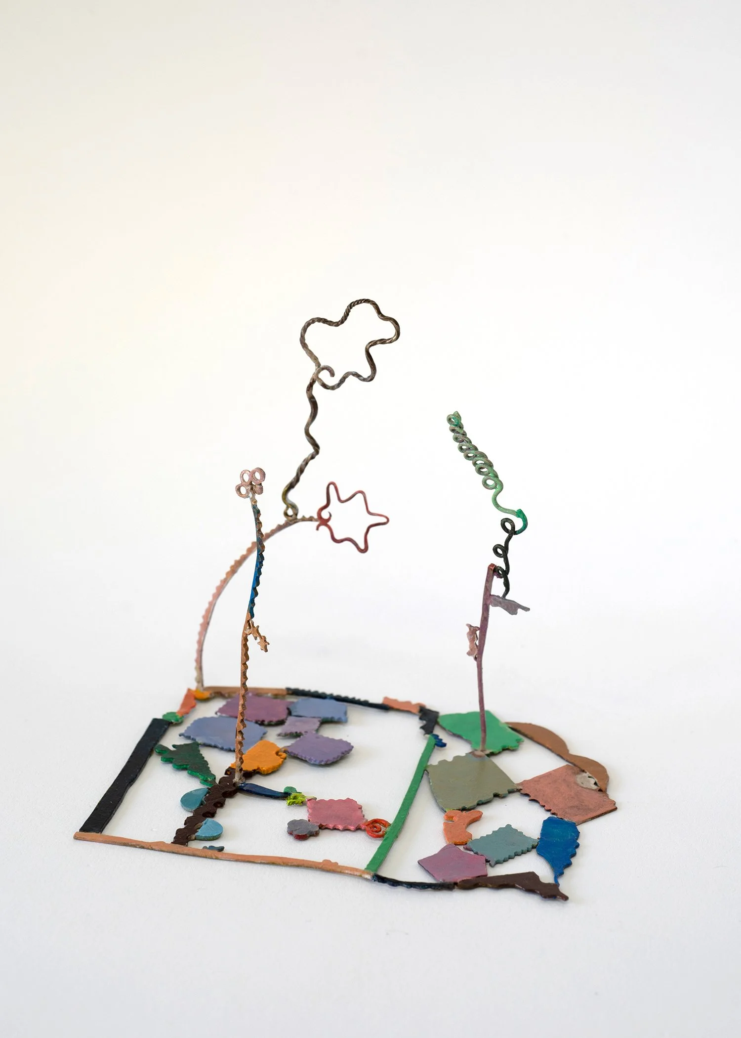 94. Audrey Tan, ‘Clown school’, 2025
copper, nickel silver, brass, silver solder, acrylic paint, 10x9x7cm. Price: $660