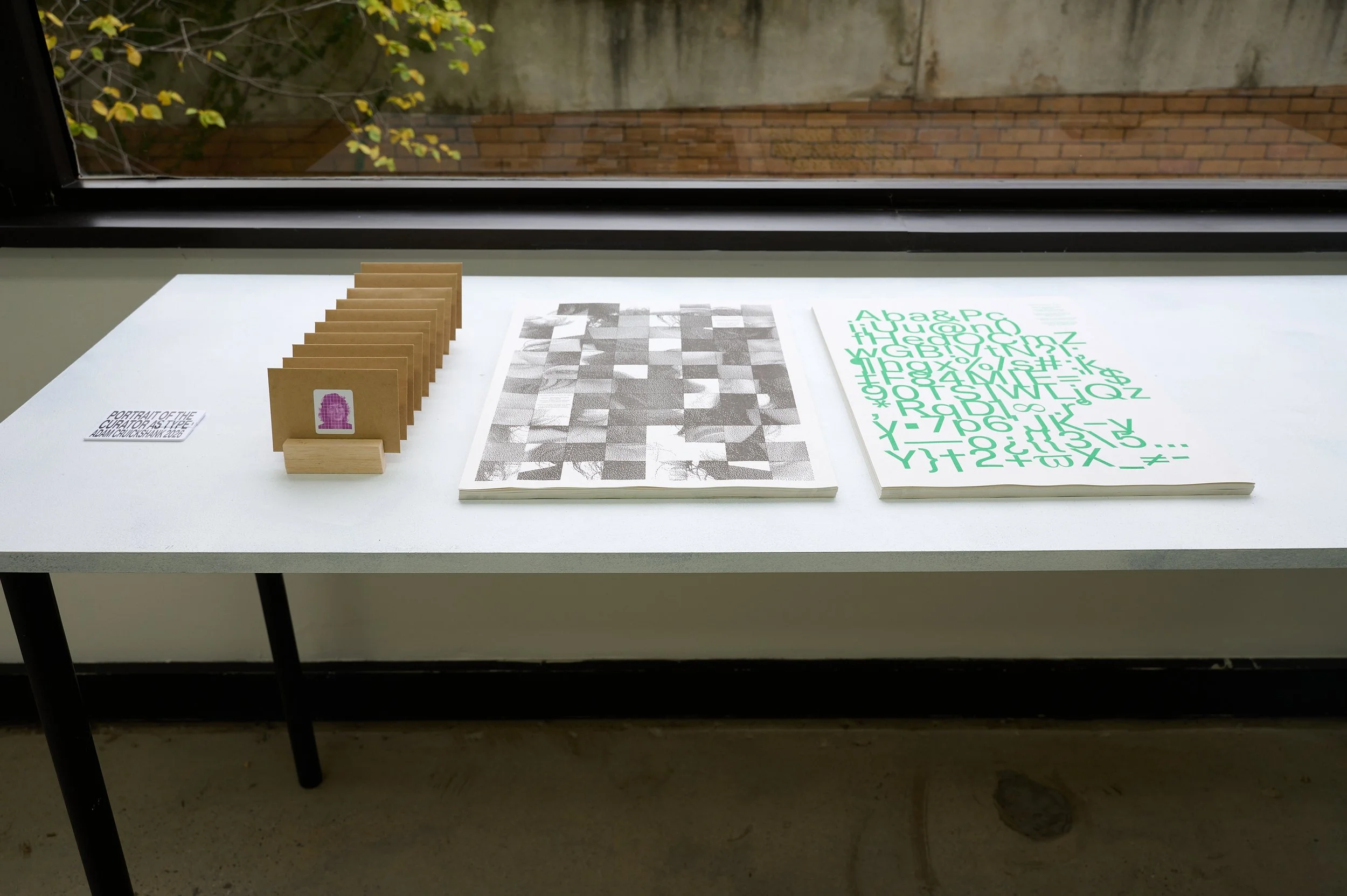 Alta Forma, 'Some Types', installation view, Adam Cruickshank. Photograph: Ross Coulter
