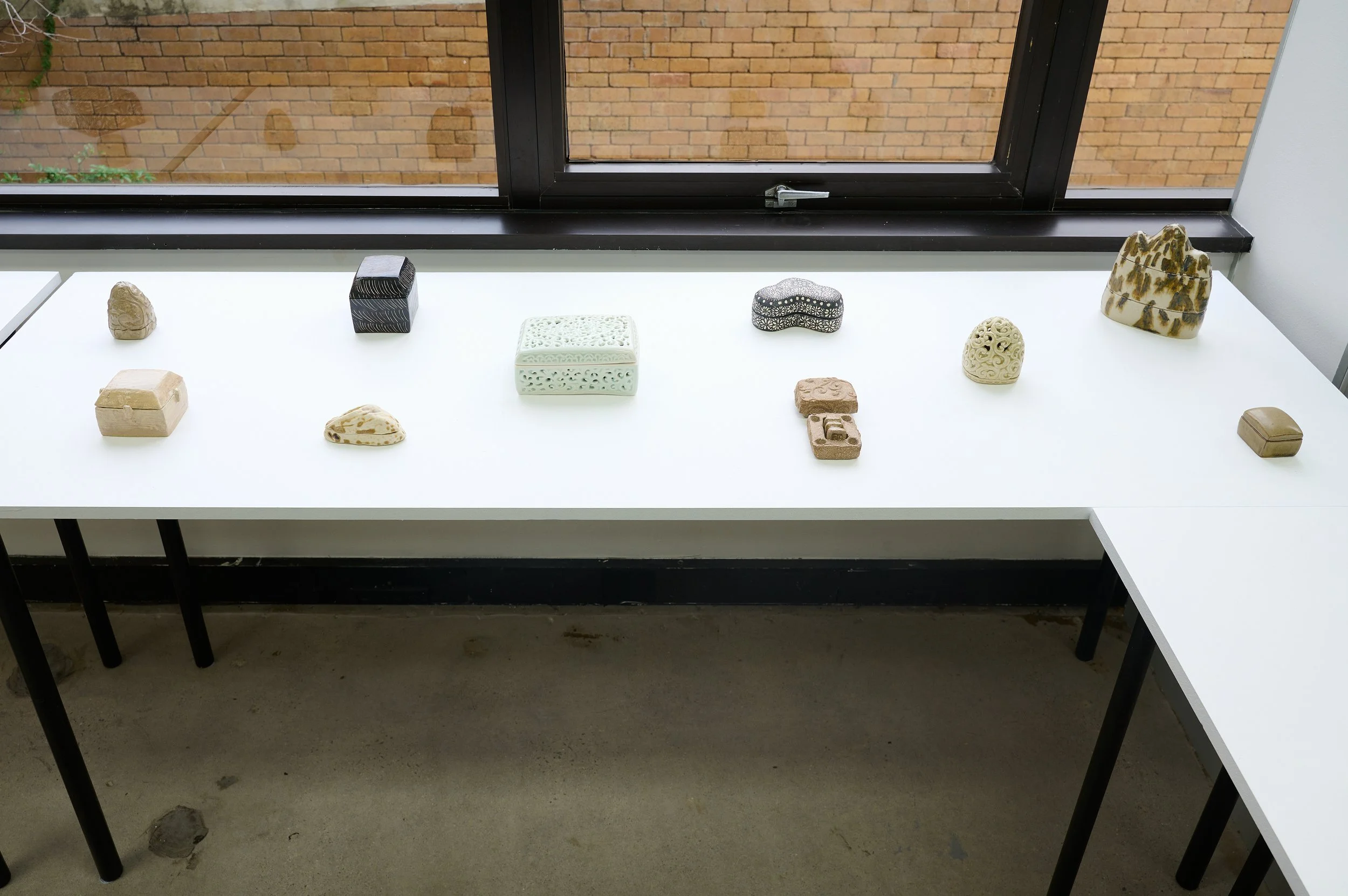 Minhi Park, installation view, Alta Forma, Naarm/Melbourne, 2026. Photograph: Ross Coulter